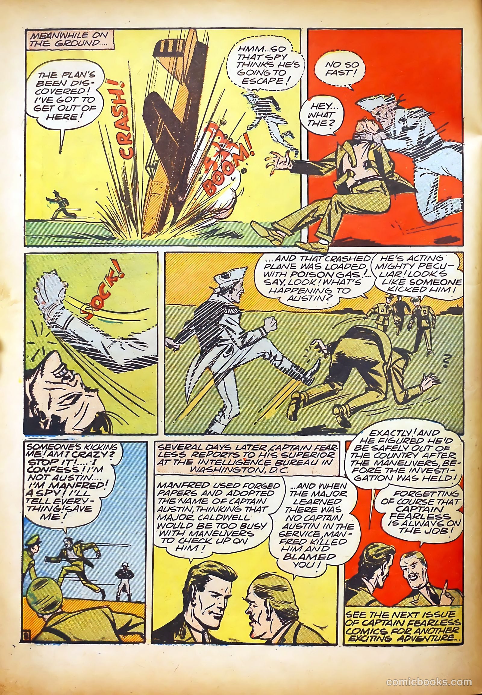 Captain Fearless Comics #2 (1941) — page 10 of 68