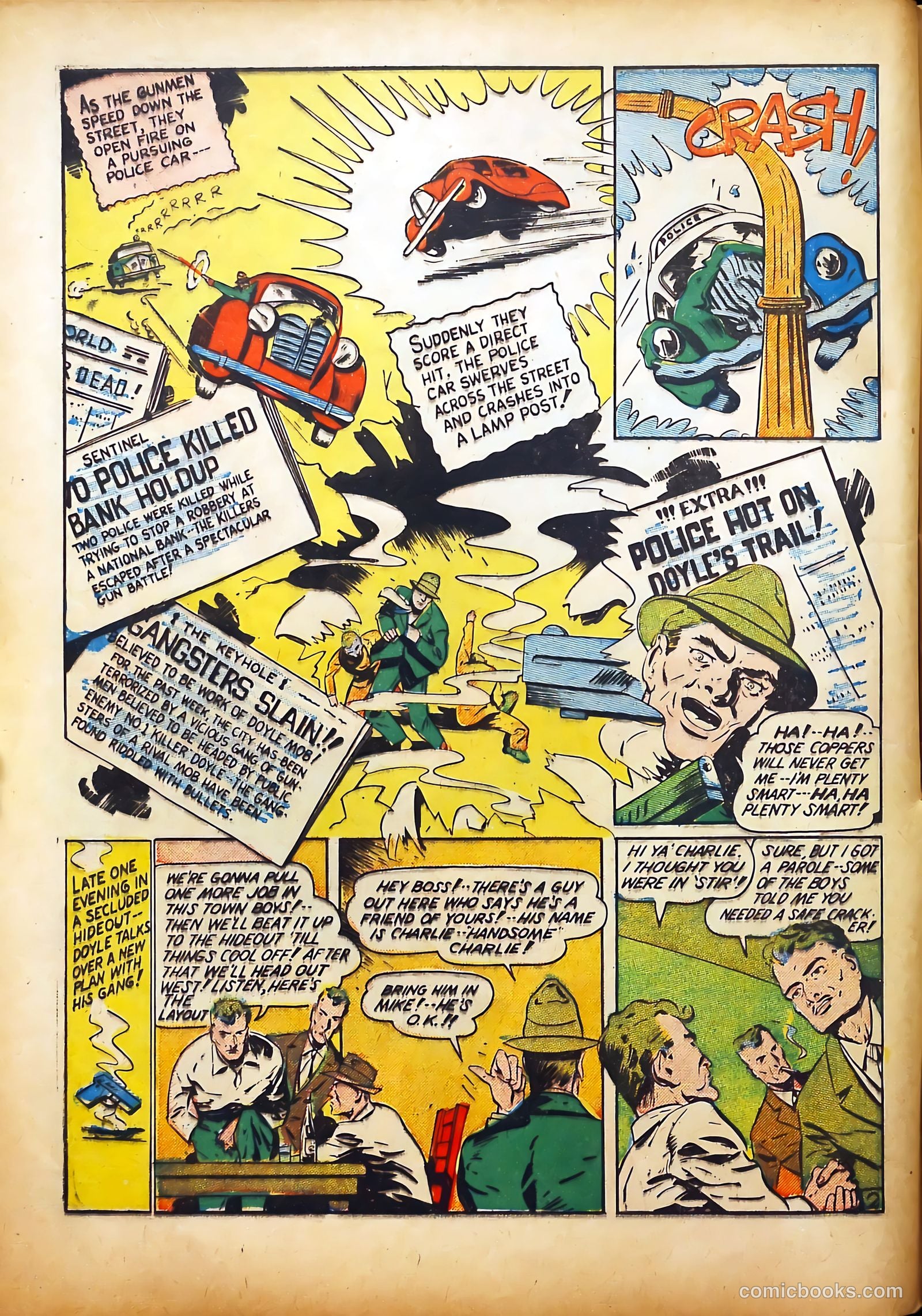 Captain Fearless Comics #2 (1941) — page 12 of 68