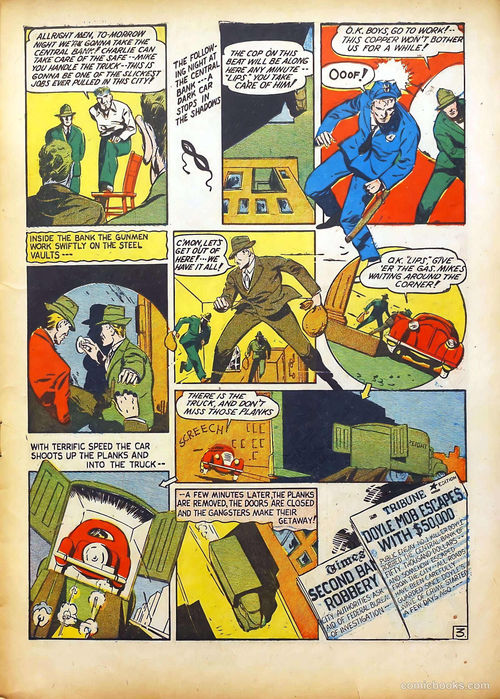 Captain Fearless Comics #2 (1941) — page 13 of 68