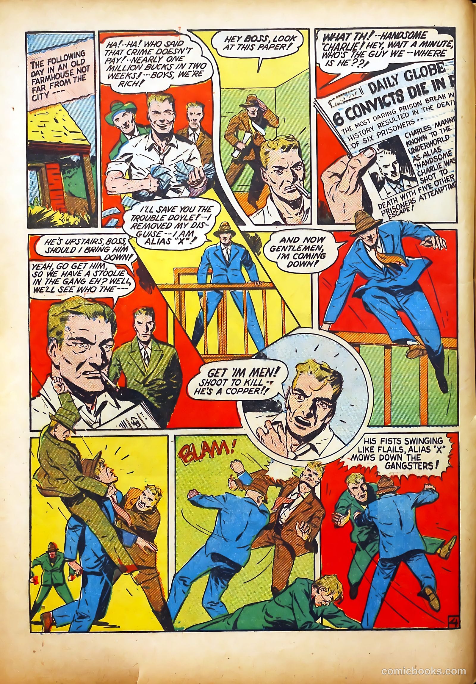 Captain Fearless Comics #2 (1941) — page 14 of 68