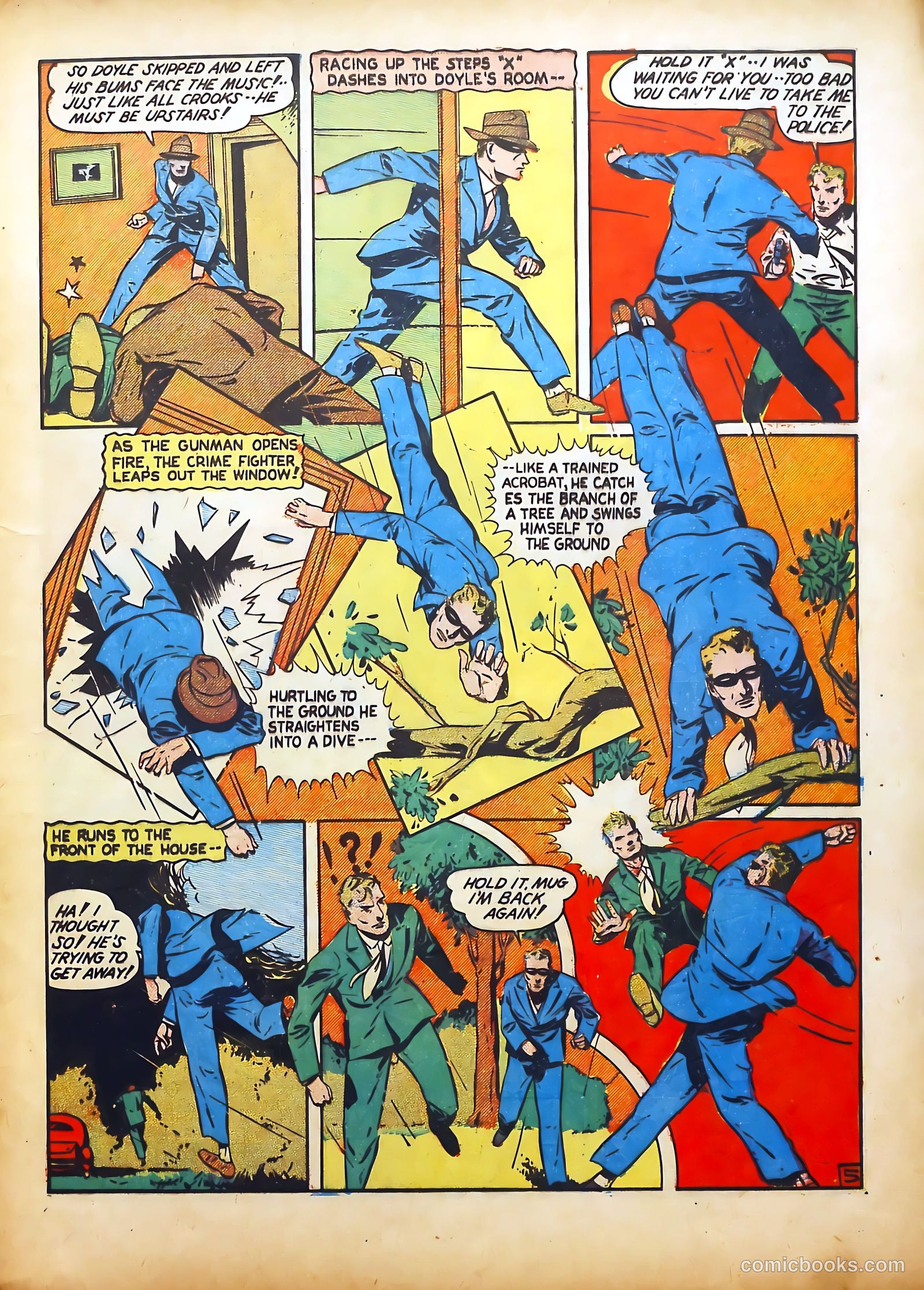 Captain Fearless Comics #2 (1941) — page 15 of 68