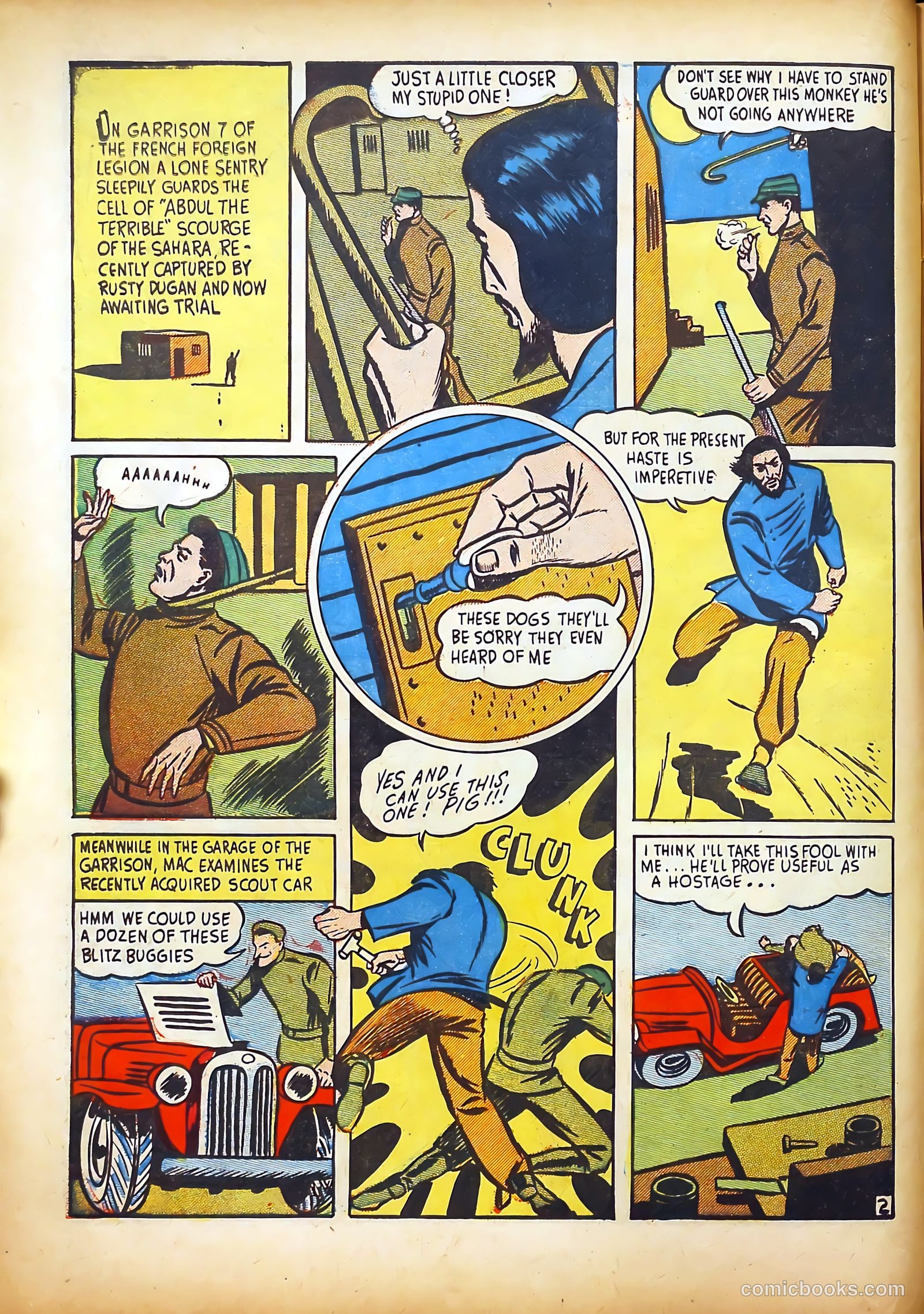 Captain Fearless Comics #2 (1941) — page 18 of 68