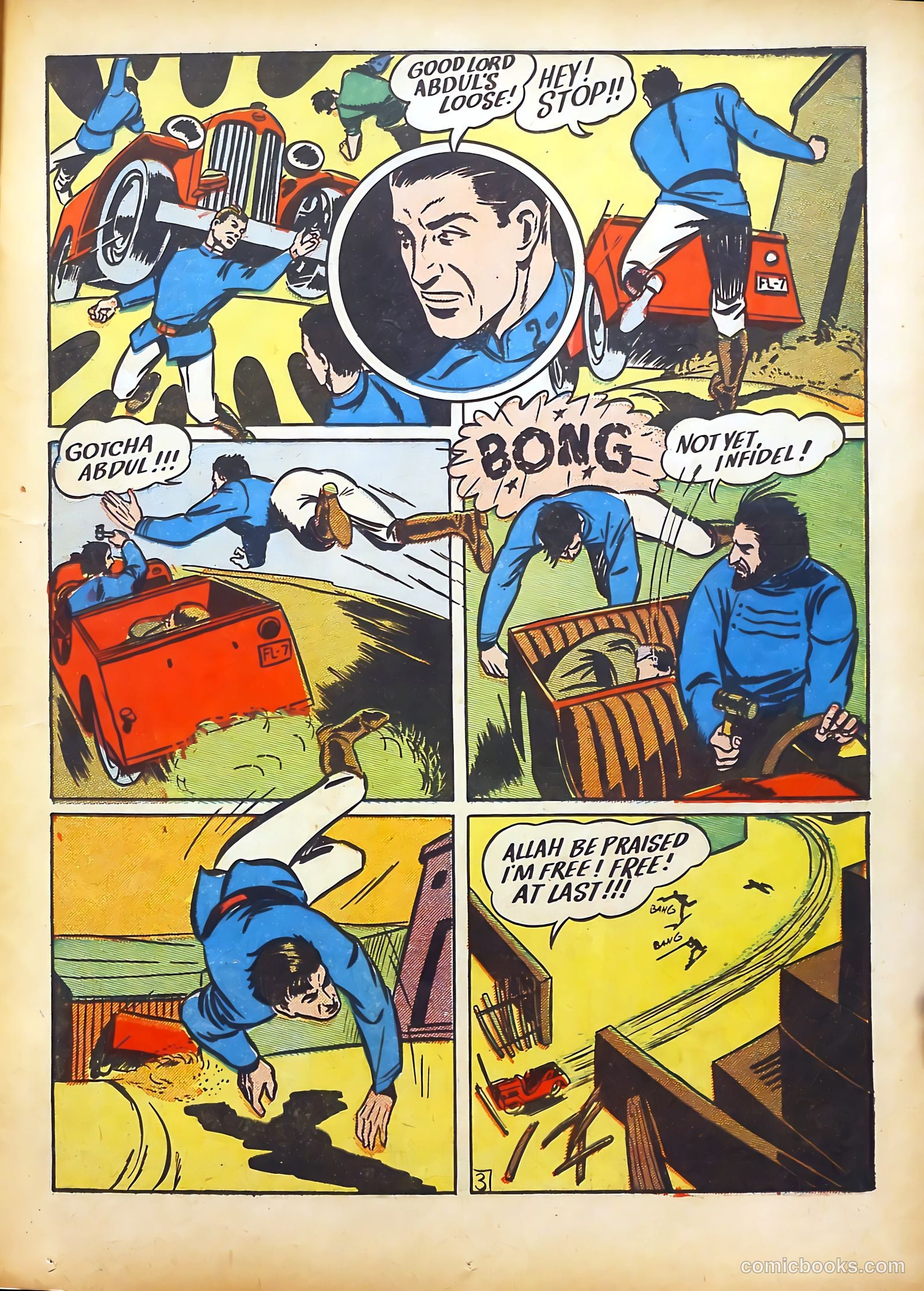 Captain Fearless Comics #2 (1941) — page 19 of 68