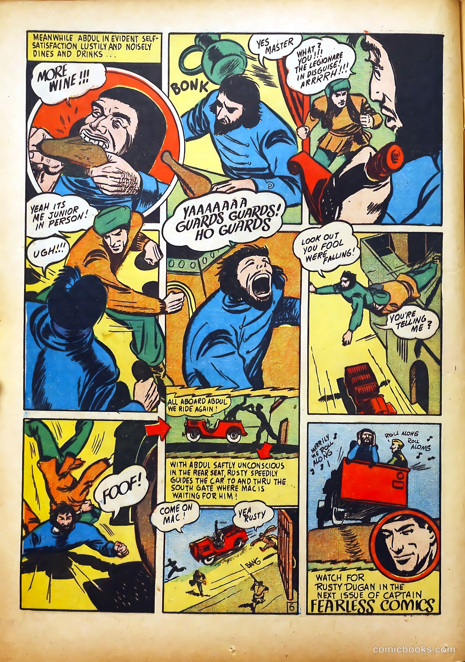 Captain Fearless Comics #2 (1941) — page 22 of 68