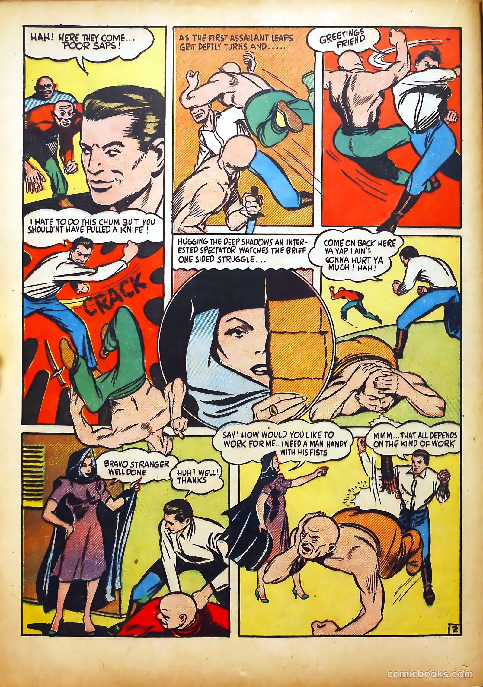 Captain Fearless Comics #2 (1941) — page 30 of 68