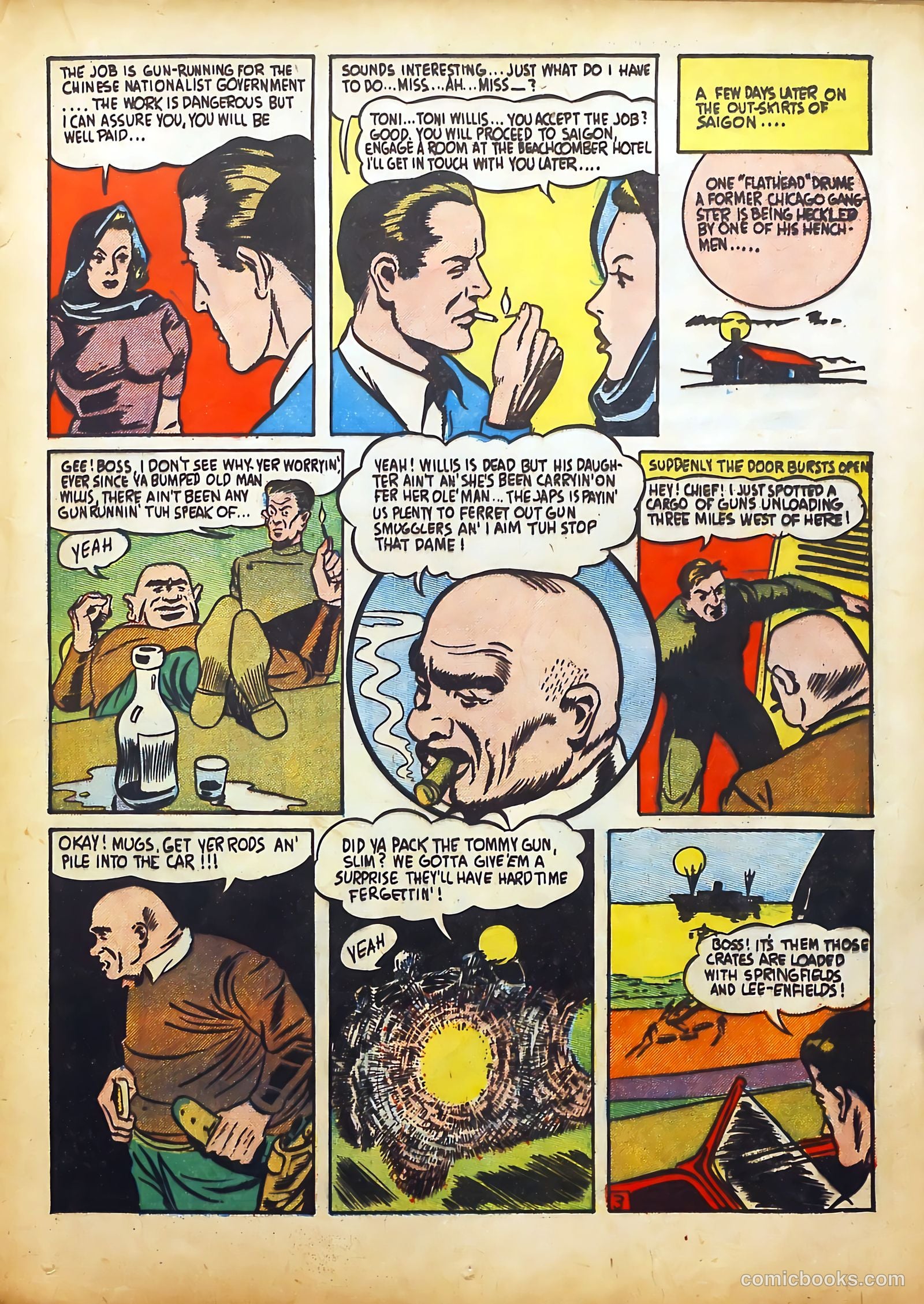 Captain Fearless Comics #2 (1941) — page 31 of 68