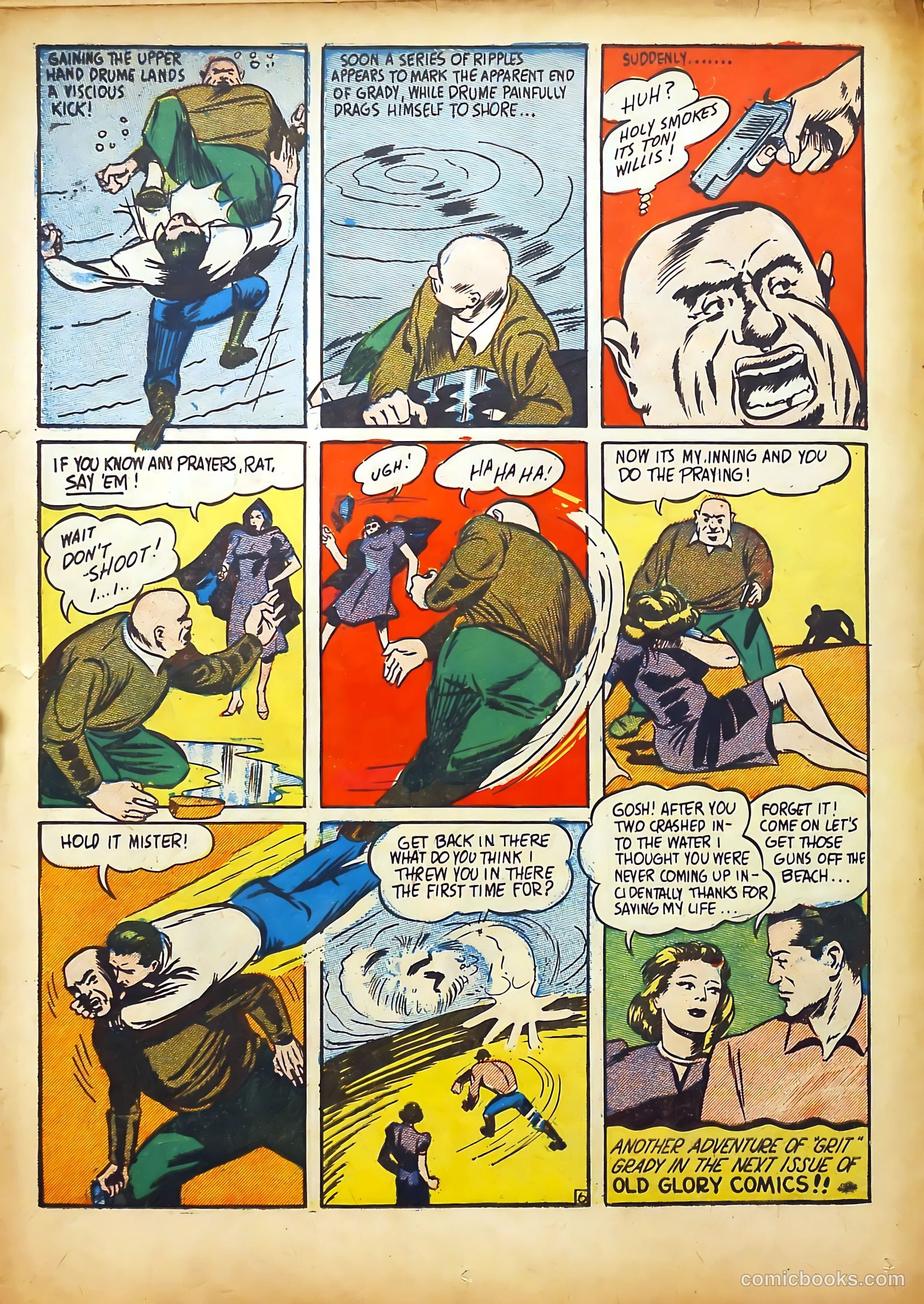 Captain Fearless Comics #2 (1941) — page 34 of 68