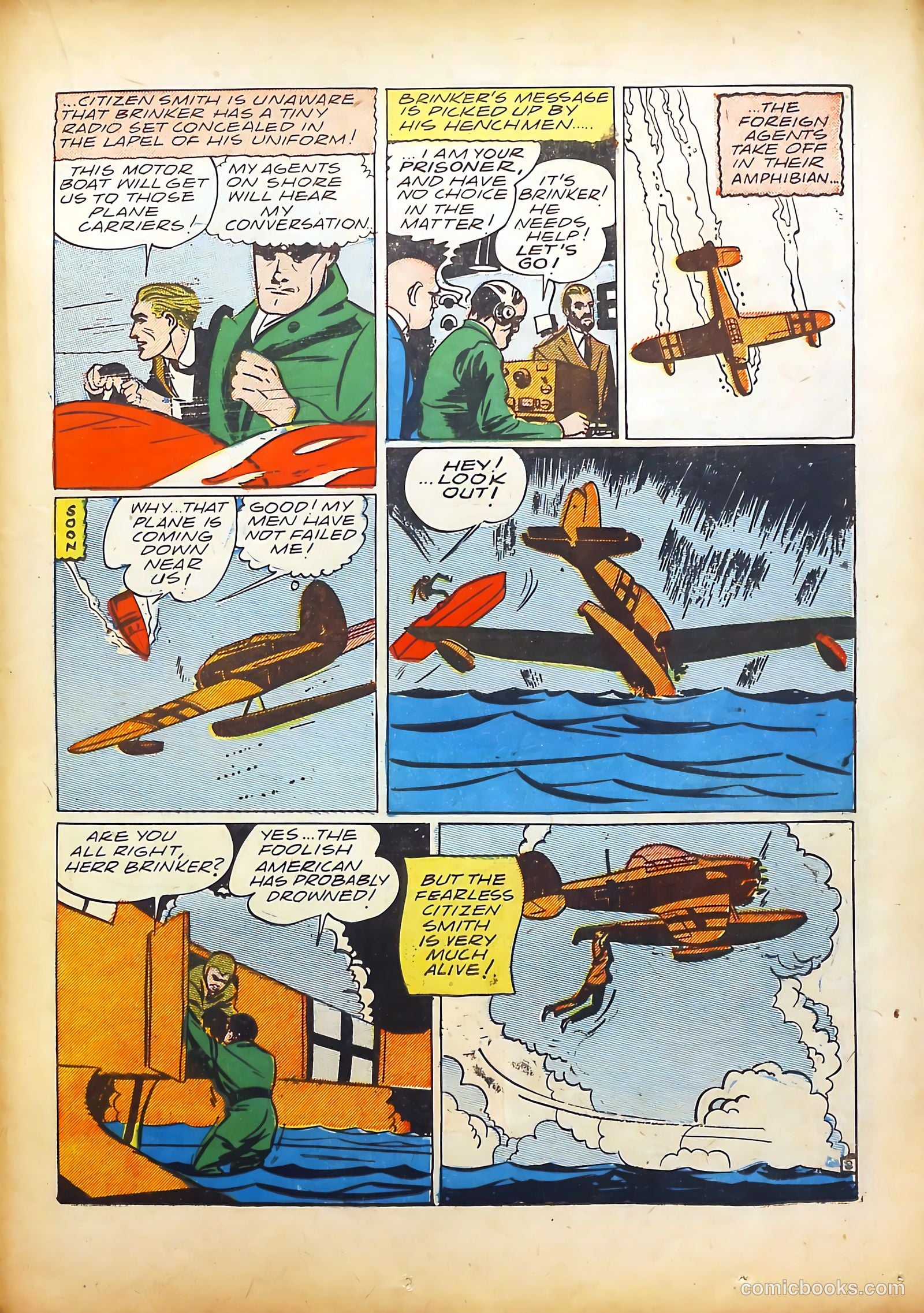 Captain Fearless Comics #2 (1941) — page 37 of 68