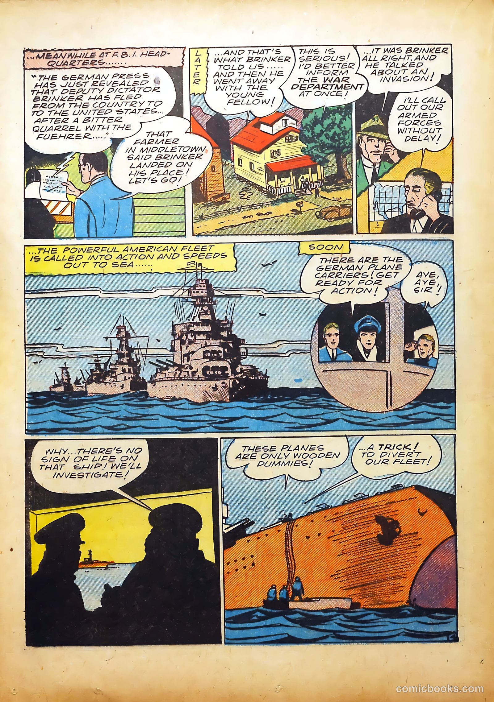Captain Fearless Comics #2 (1941) — page 38 of 68