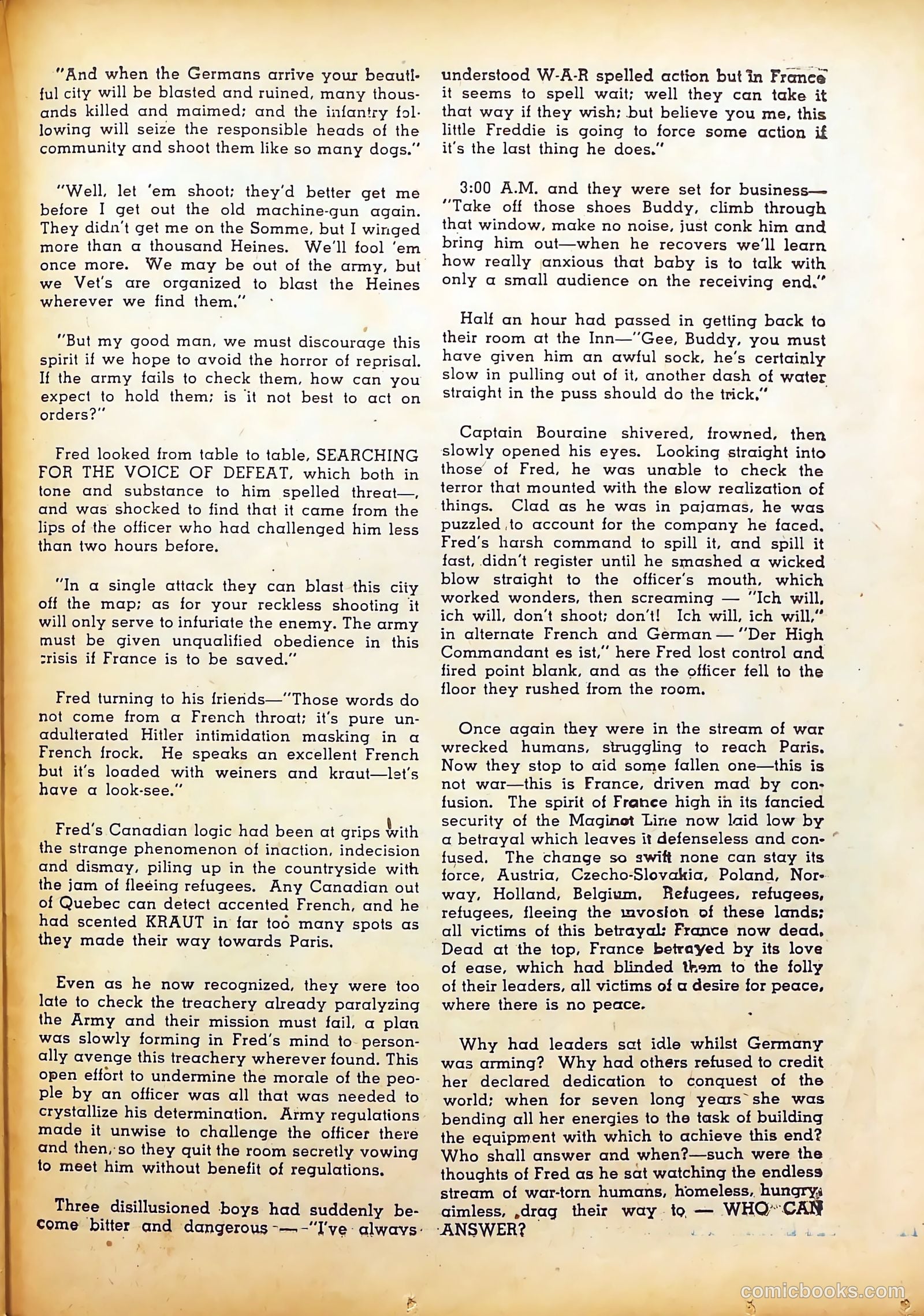 Captain Fearless Comics #2 (1941) — page 43 of 68