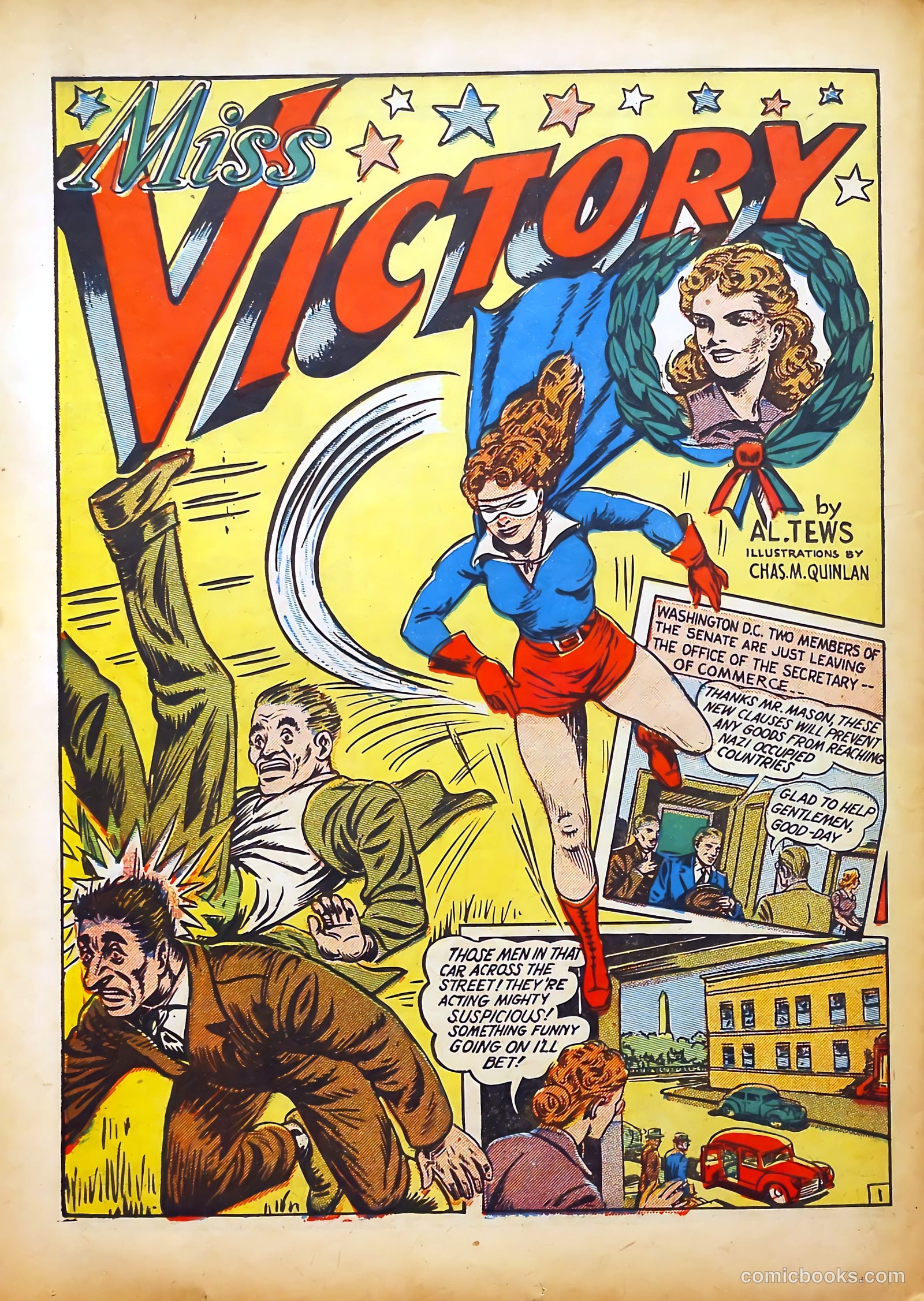 Captain Fearless Comics #2 (1941) — page 50 of 68