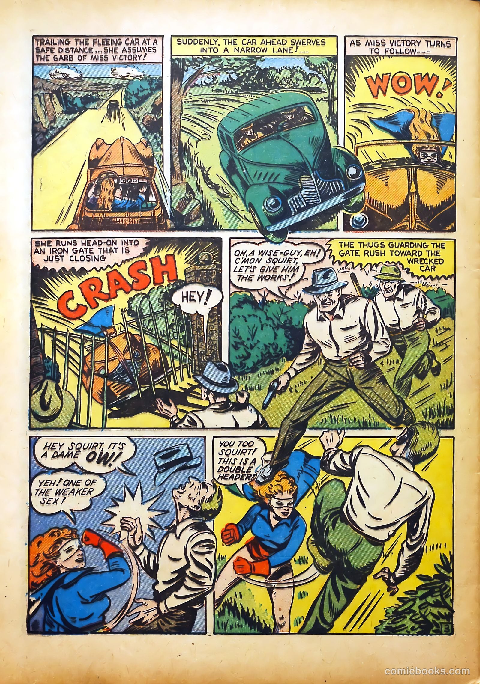 Captain Fearless Comics #2 (1941) — page 52 of 68