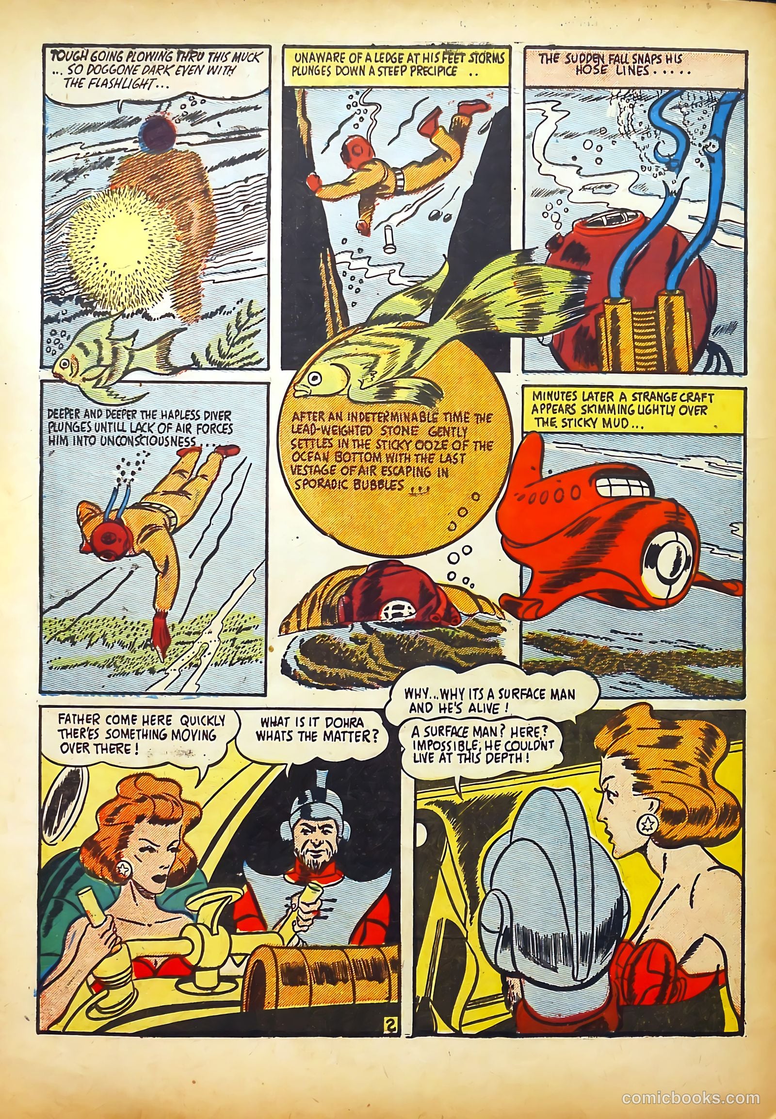 Captain Fearless Comics #2 (1941) — page 56 of 68
