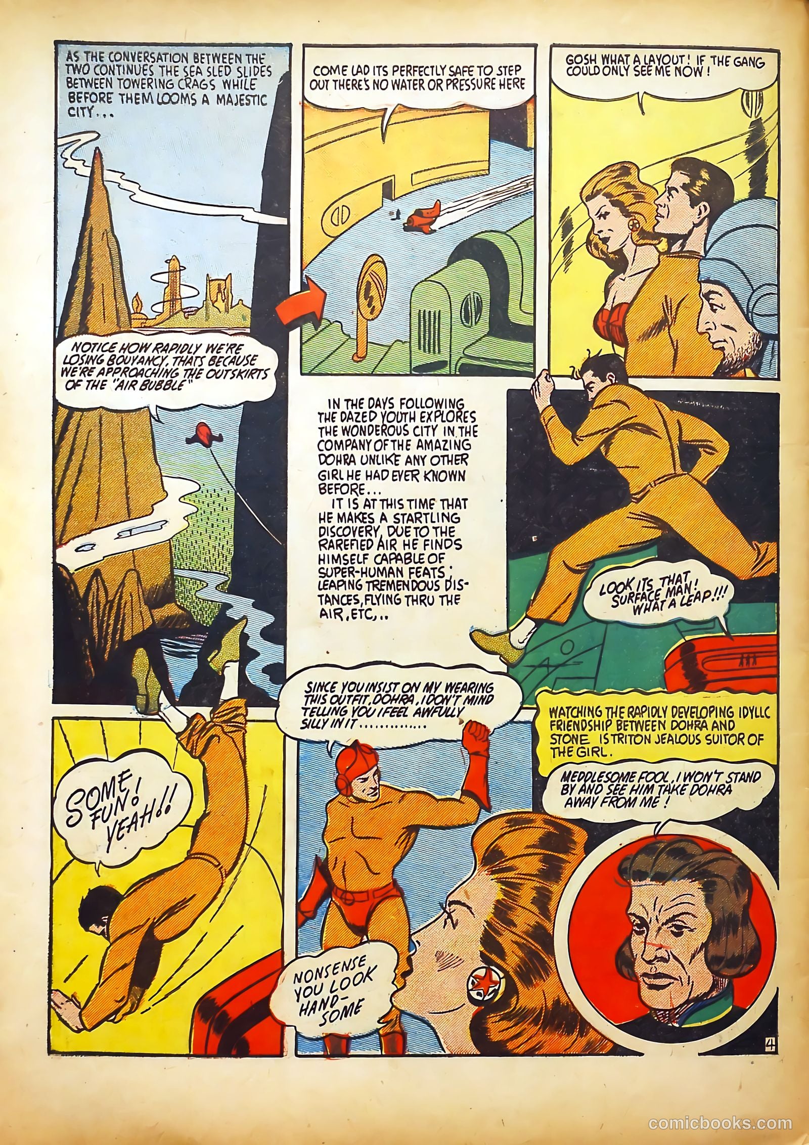 Captain Fearless Comics #2 (1941) — page 58 of 68
