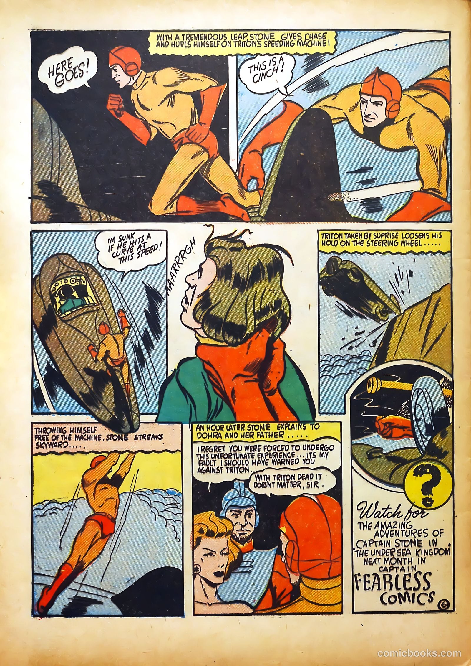 Captain Fearless Comics #2 (1941) — page 60 of 68