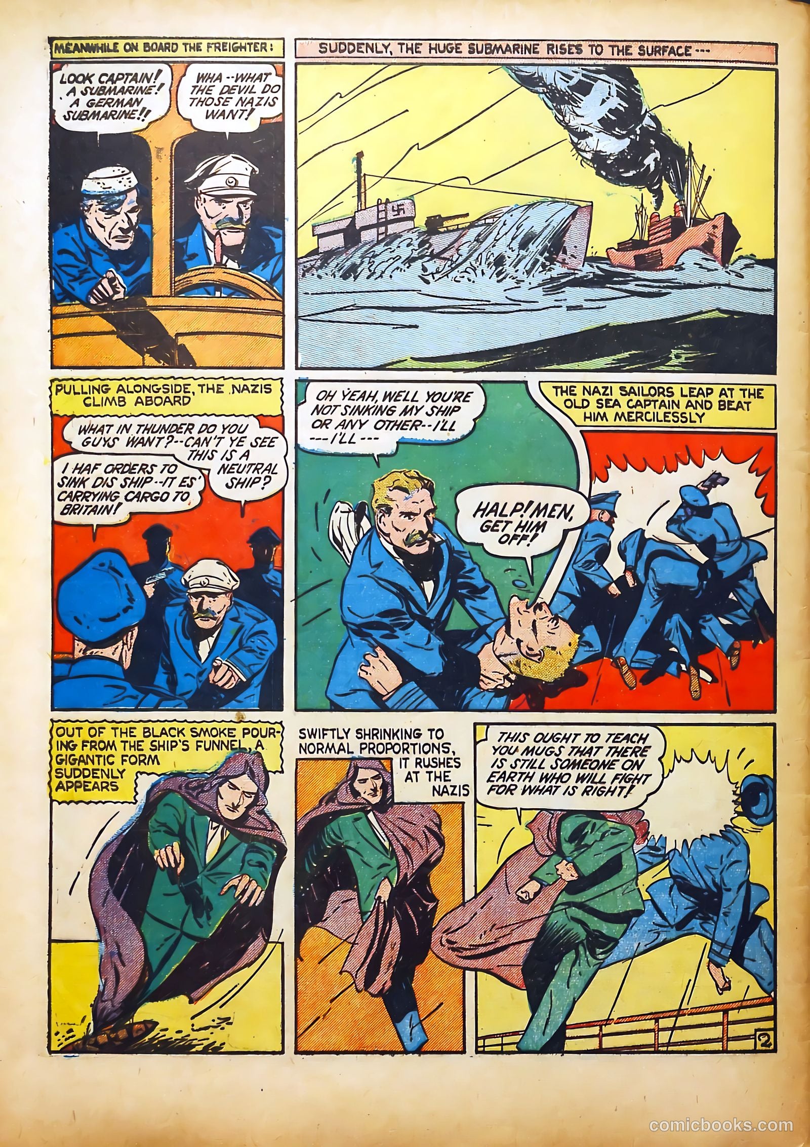 Captain Fearless Comics #2 (1941) — page 62 of 68