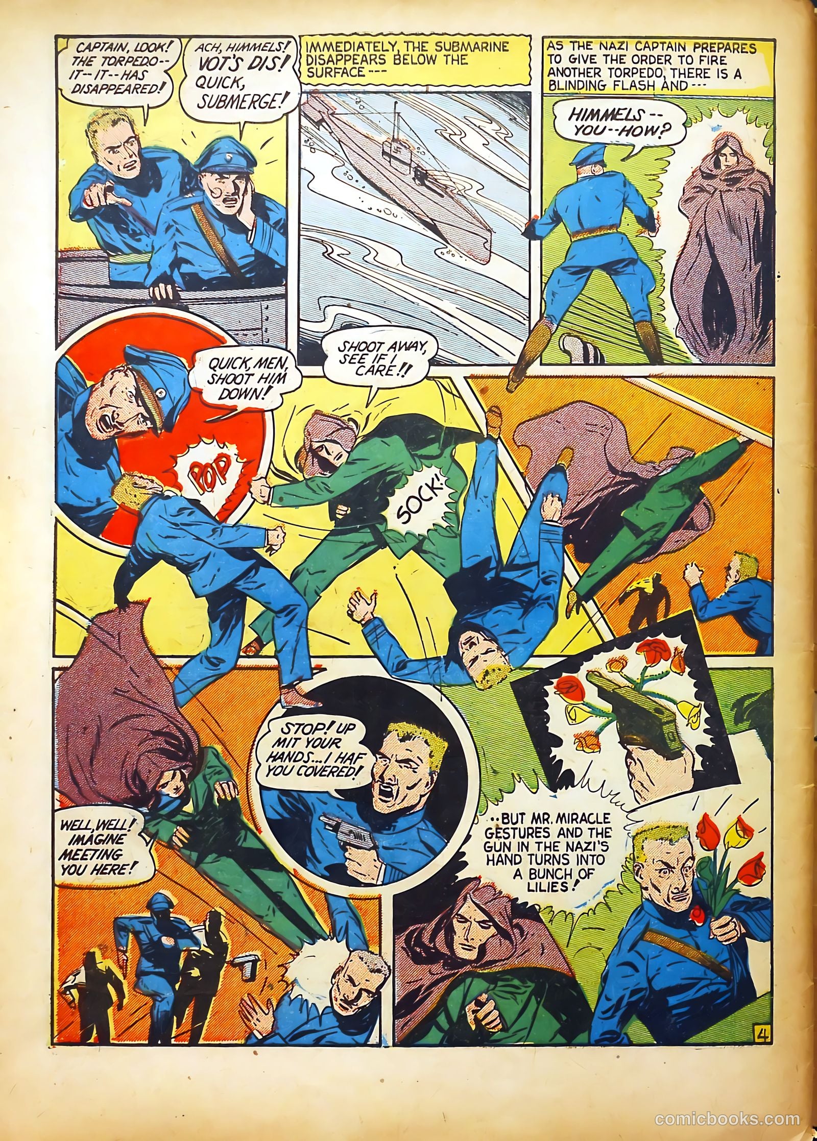 Captain Fearless Comics #2 (1941) — page 64 of 68