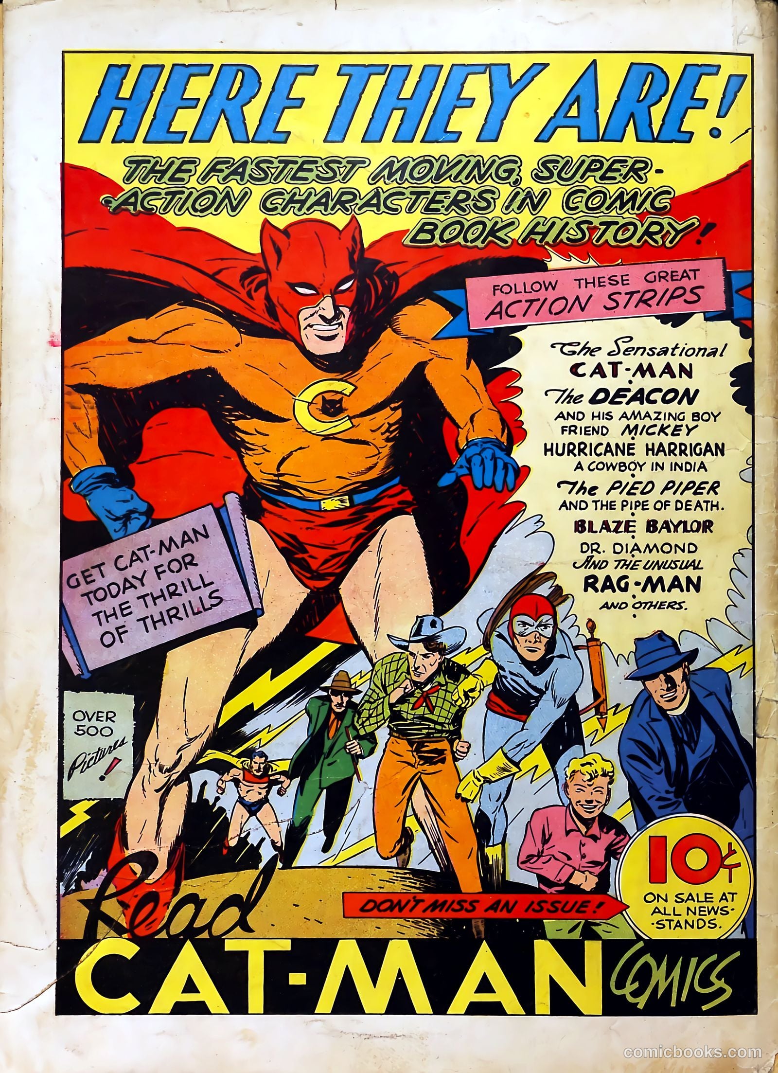 Captain Fearless Comics #2 (1941) — page 68 of 68