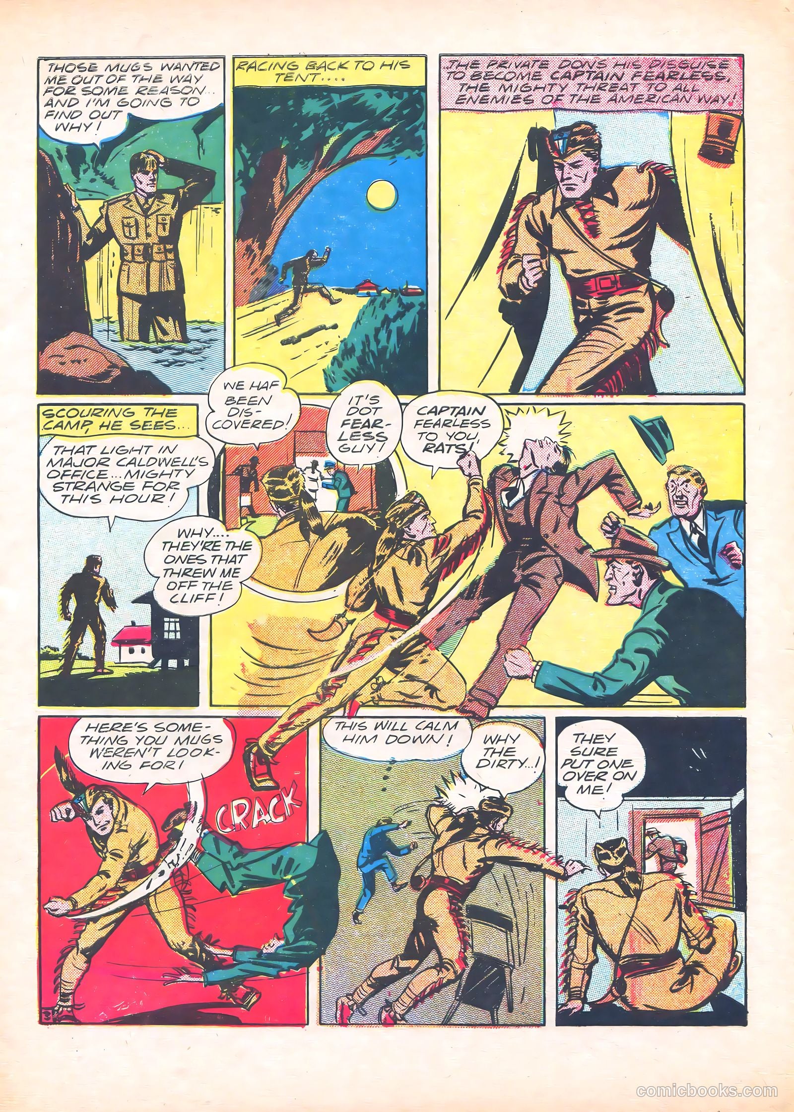 Captain Fearless Comics #6 (1944) — page 5 of 36