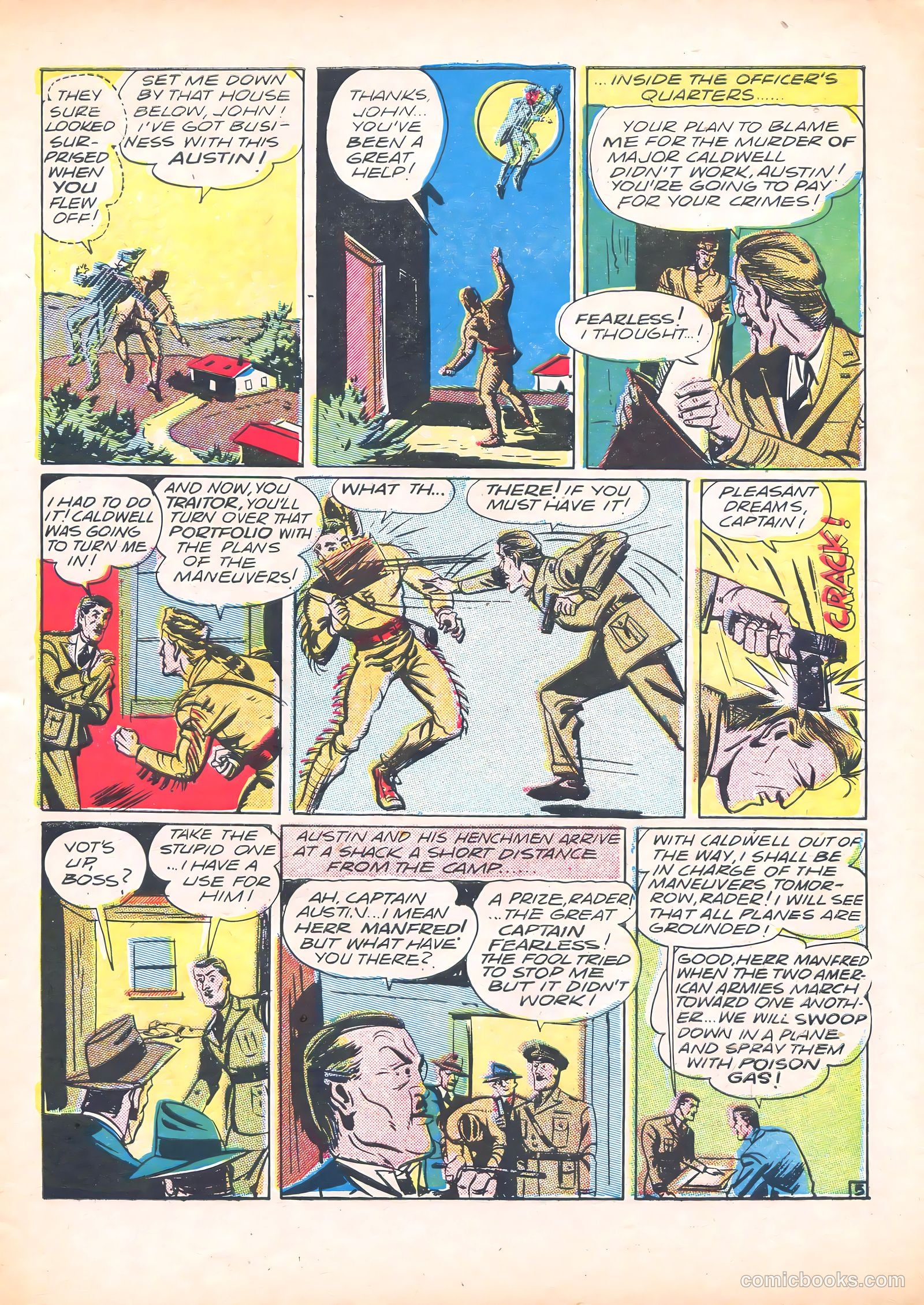Captain Fearless Comics #6 (1944) — page 7 of 36