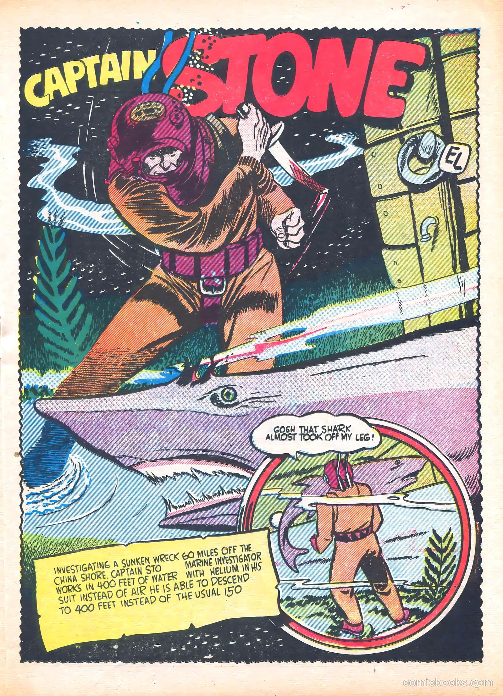Captain Fearless Comics #6 (1944) — page 17 of 36