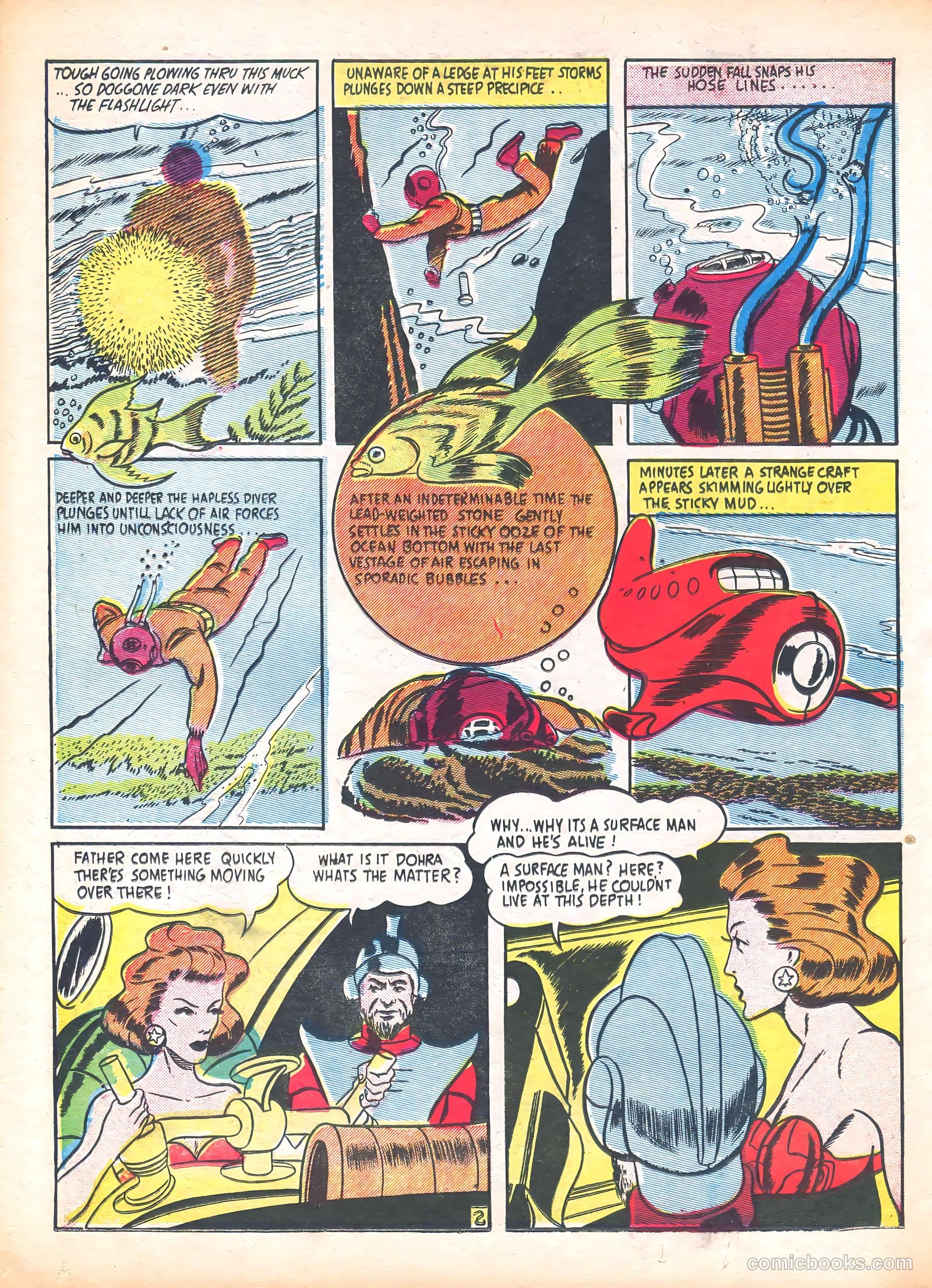 Captain Fearless Comics #6 (1944) — page 18 of 36