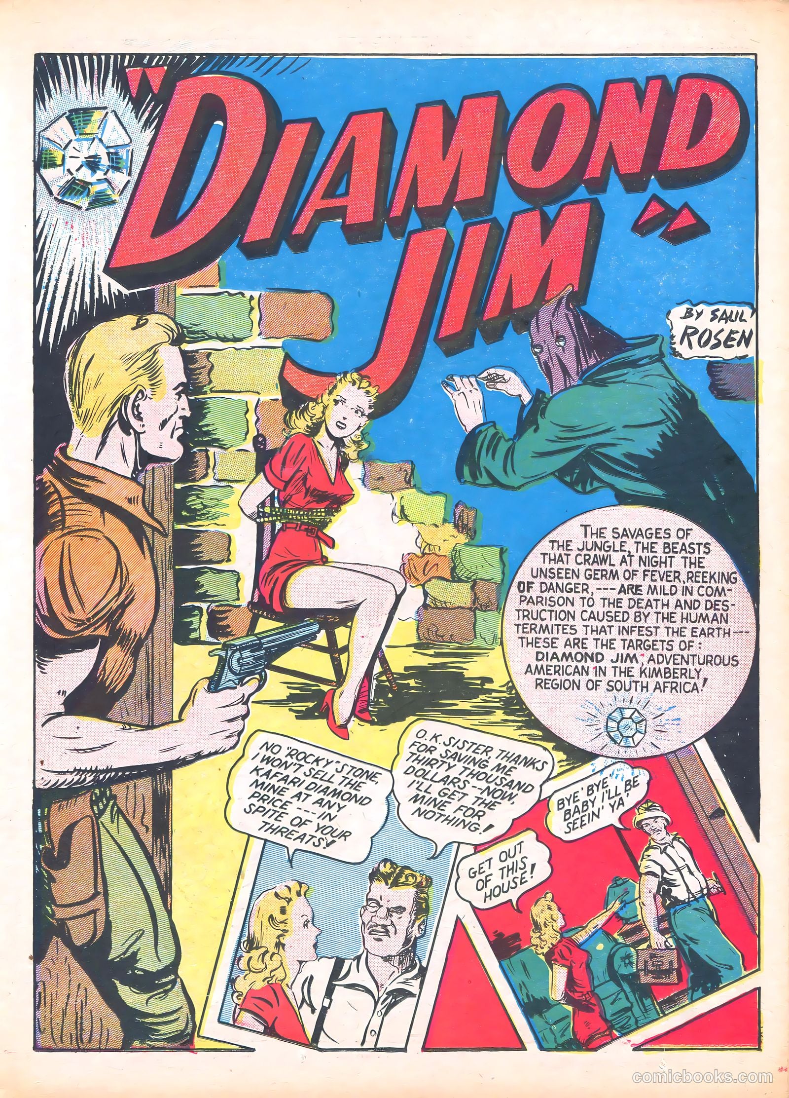 Captain Fearless Comics #6 (1944) — page 23 of 36