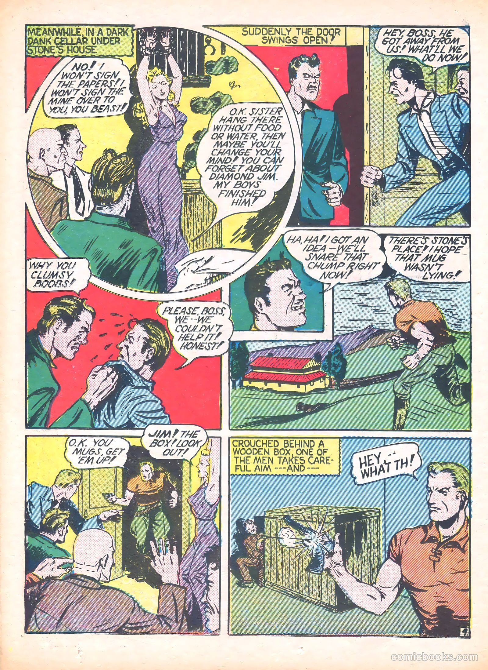 Captain Fearless Comics #6 (1944) — page 26 of 36