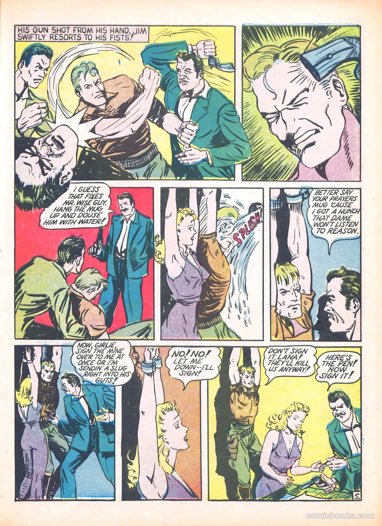Captain Fearless Comics #6 (1944) — page 27 of 36
