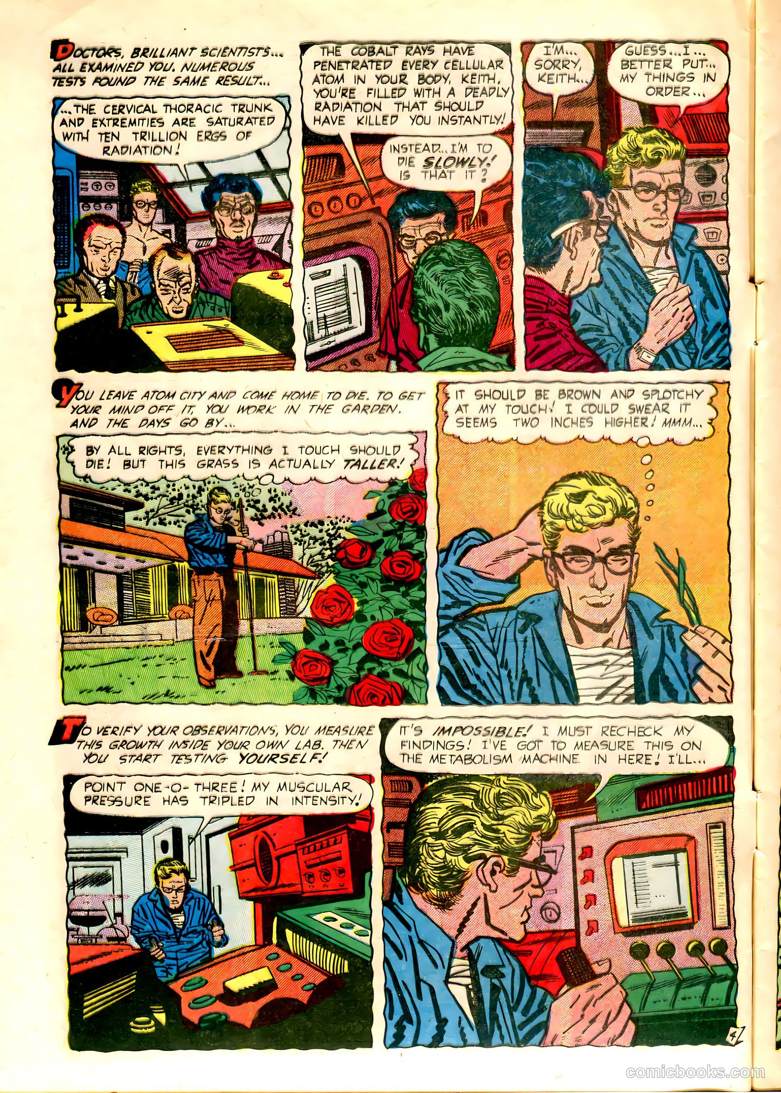 Captain Flash #1 (1954) — page 5 of 34