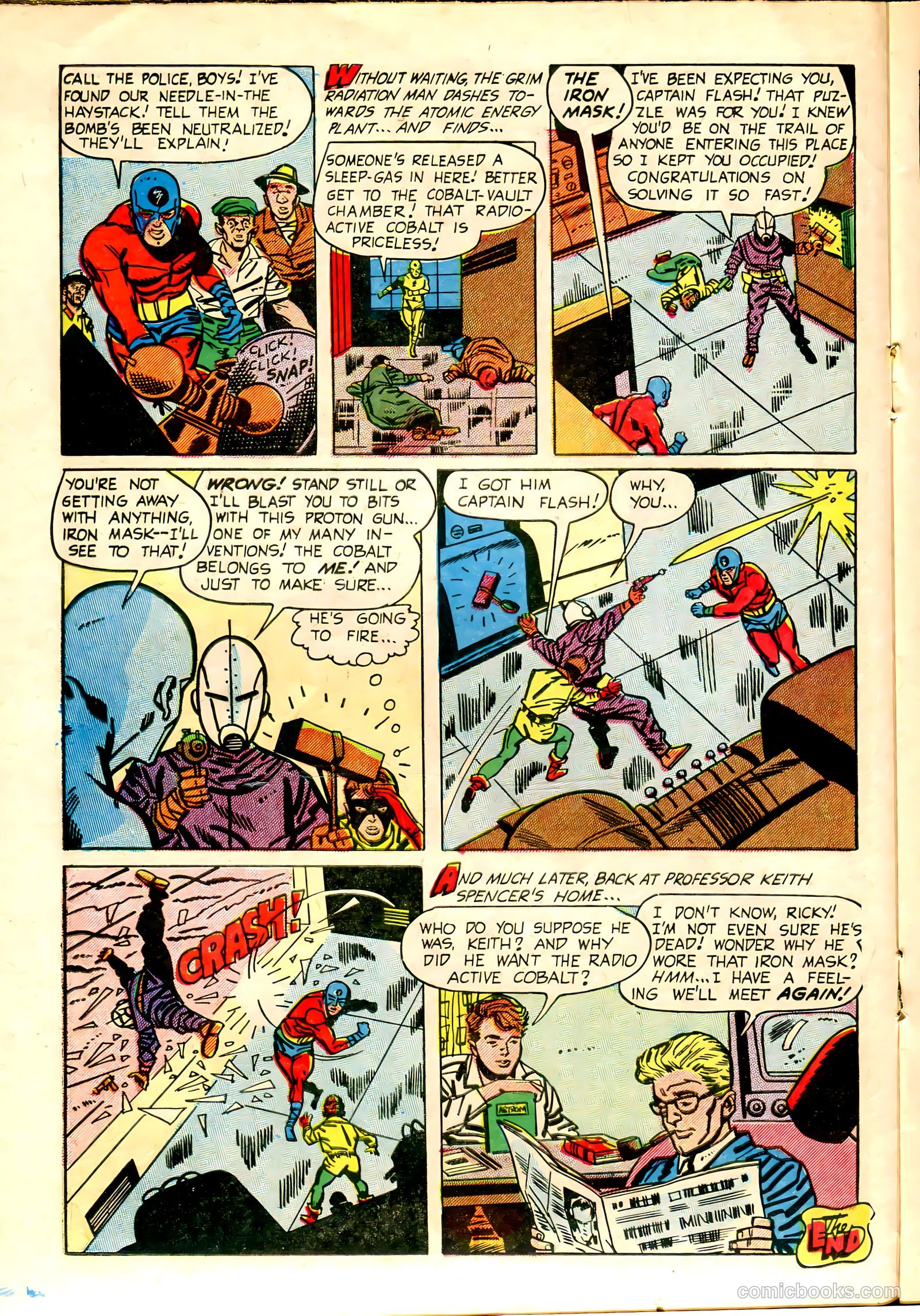 Captain Flash #1 (1954) — page 15 of 34