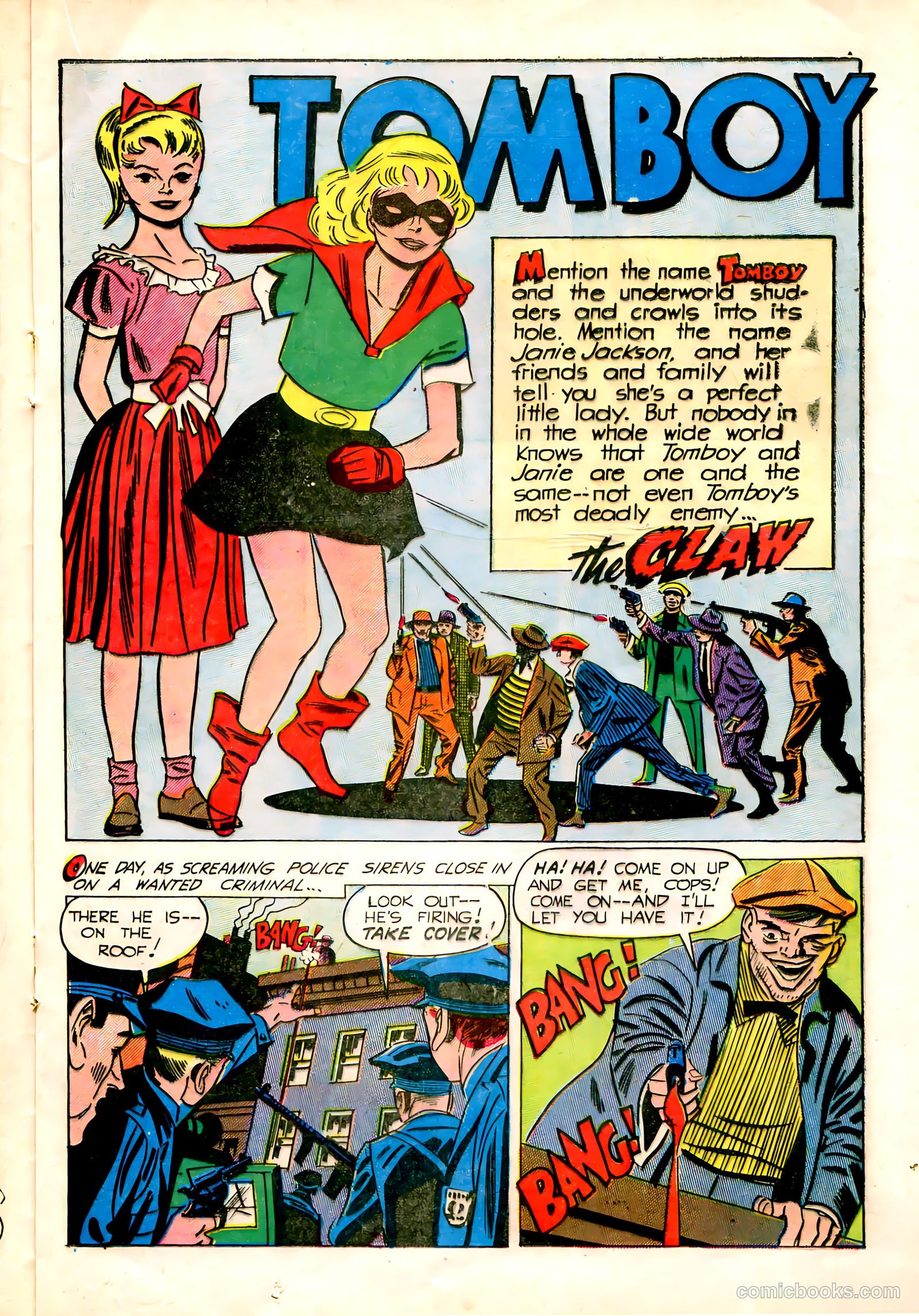 Captain Flash #1 (1954) — page 16 of 34