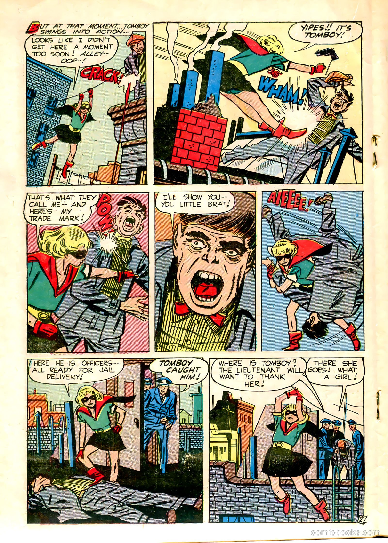 Captain Flash #1 (1954) — page 17 of 34