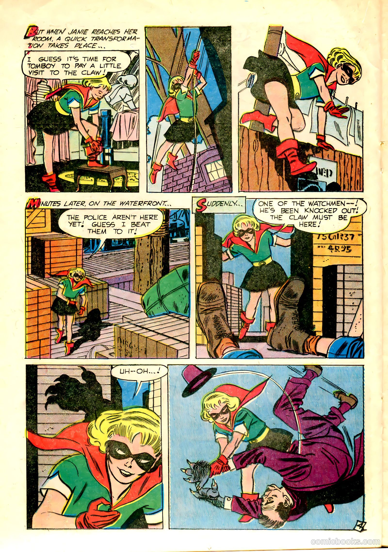 Captain Flash #1 (1954) — page 19 of 34