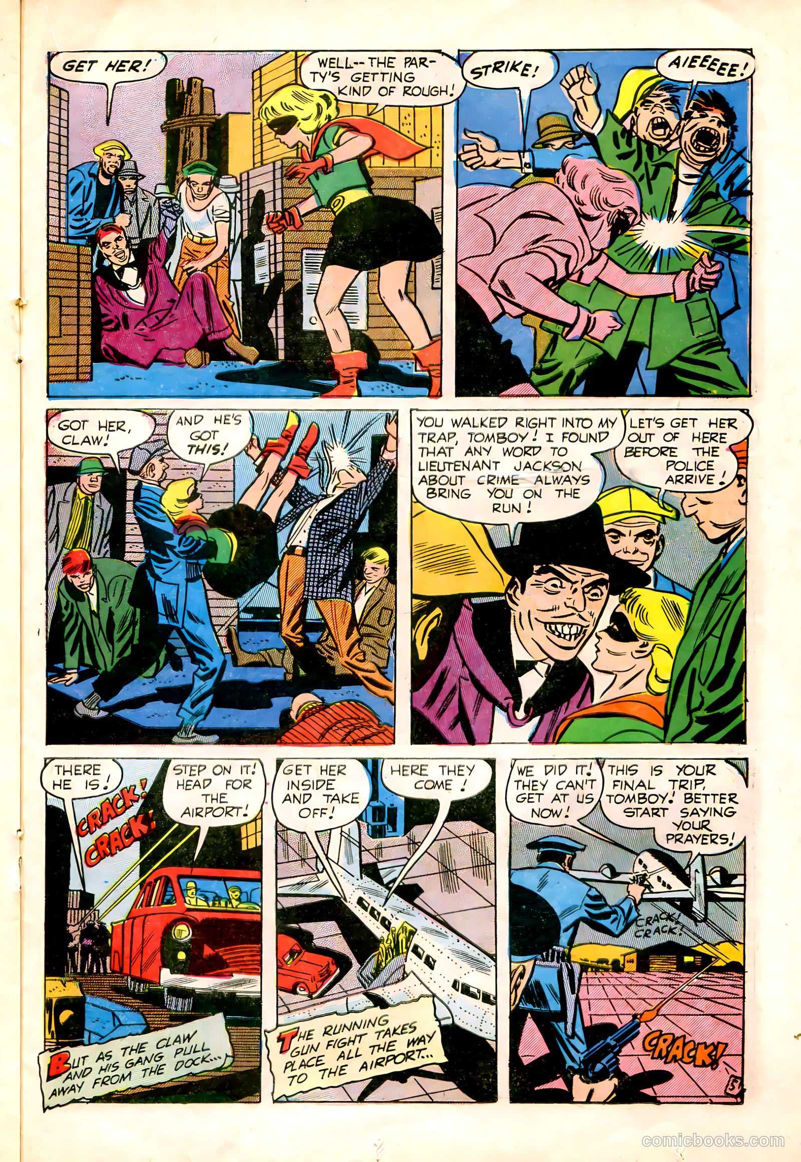 Captain Flash #1 (1954) — page 20 of 34