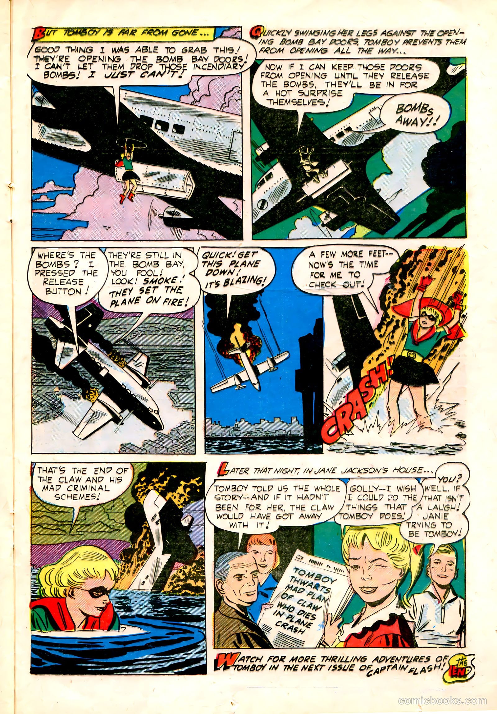 Captain Flash #1 (1954) — page 22 of 34