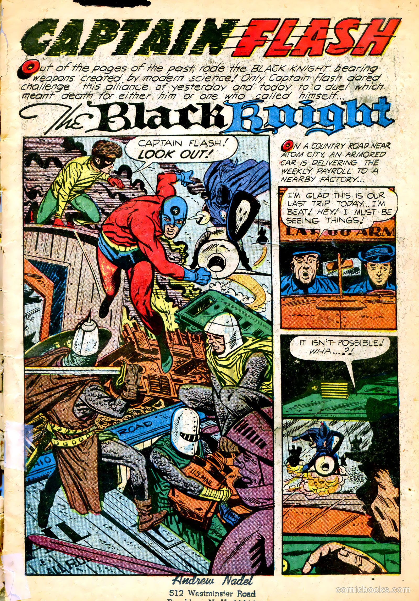 Captain Flash #2 (1955) — page 3 of 34