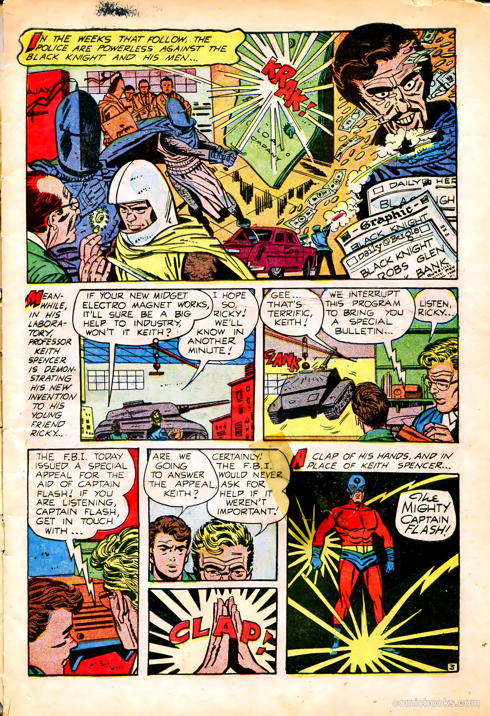 Captain Flash #2 (1955) — page 5 of 34