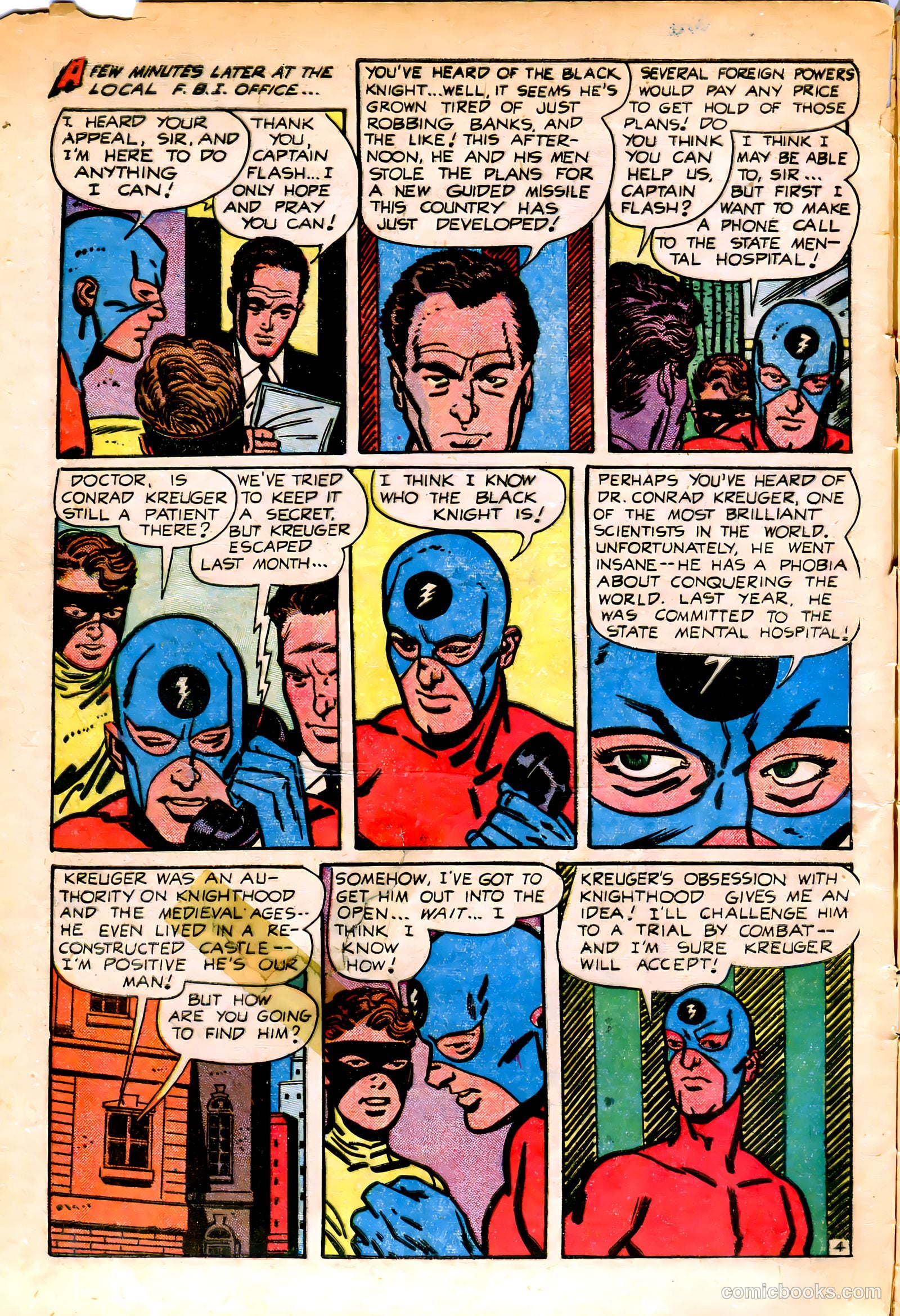 Captain Flash #2 (1955) — page 6 of 34