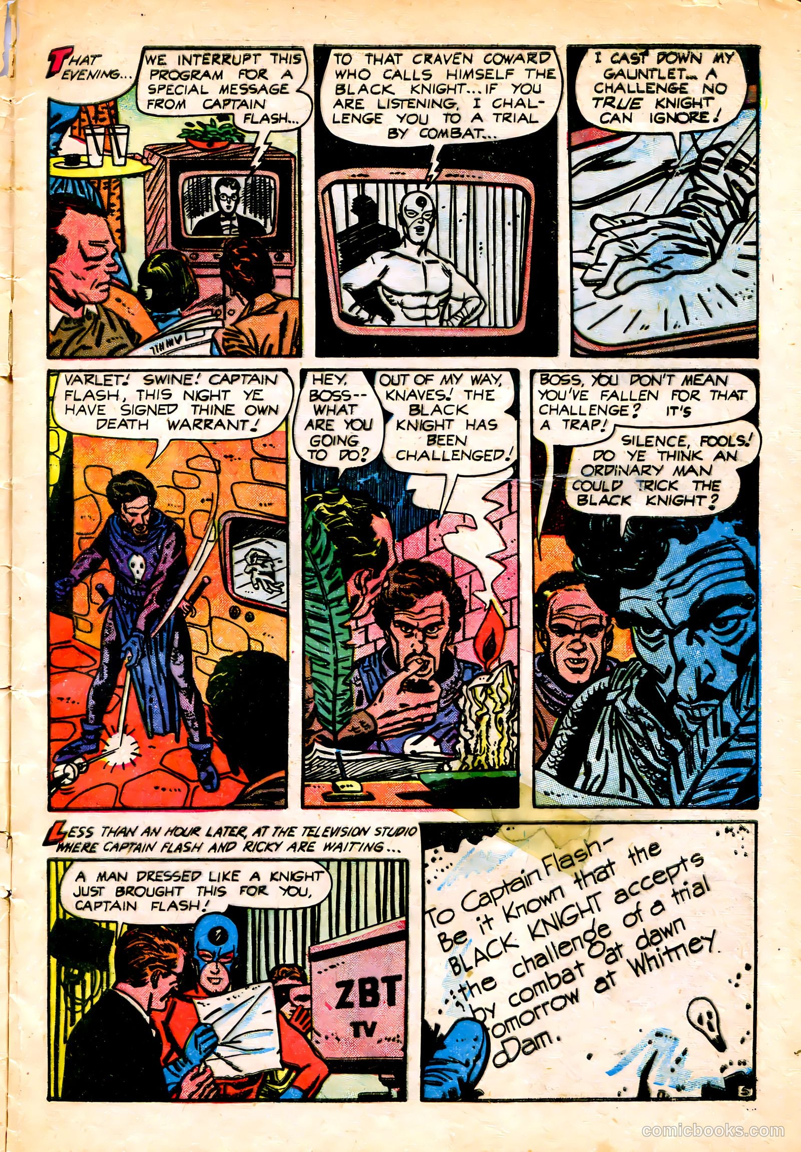 Captain Flash #2 (1955) — page 7 of 34