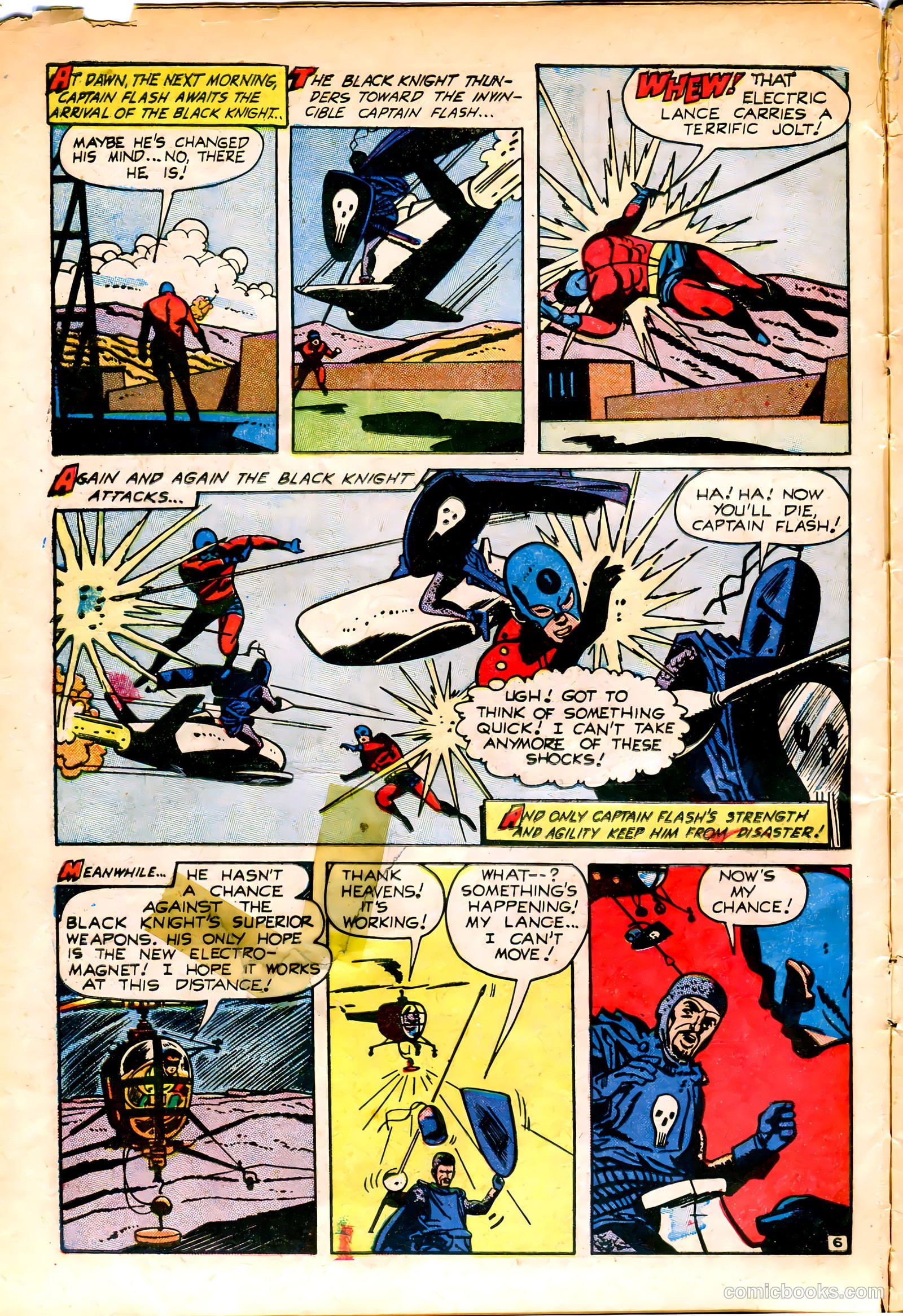 Captain Flash #2 (1955) — page 8 of 34