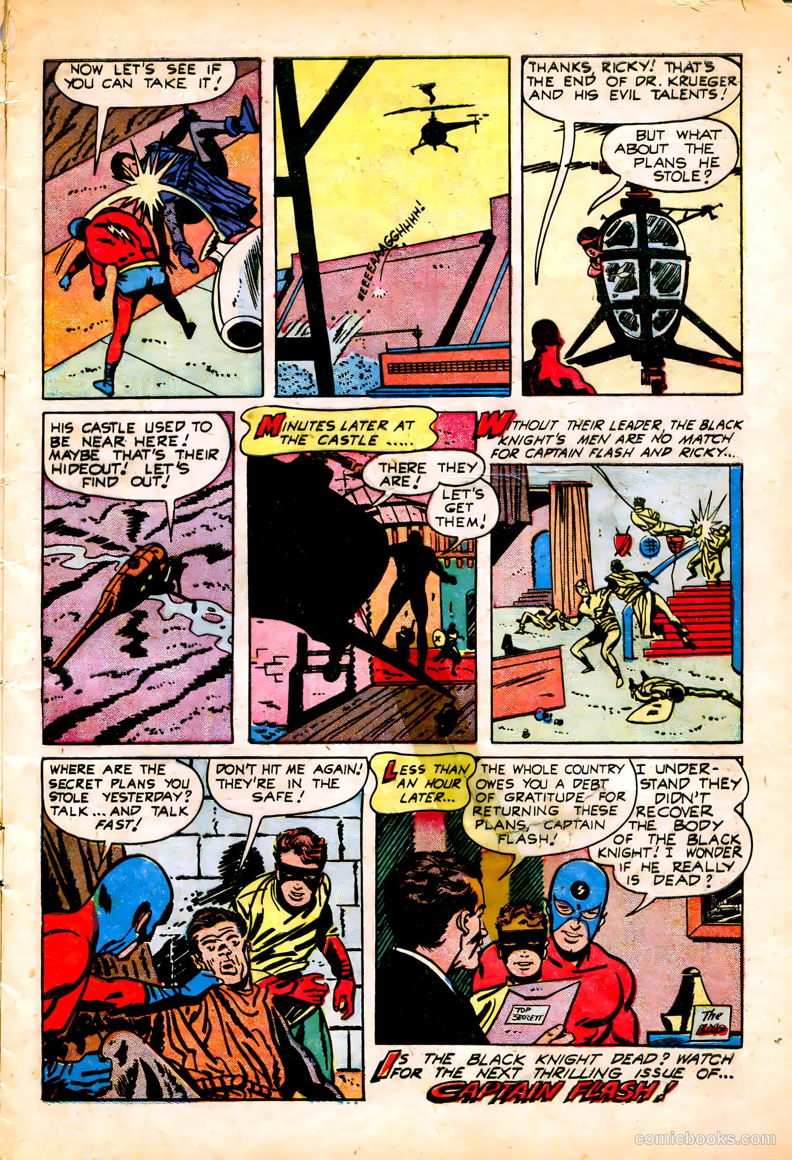 Captain Flash #2 (1955) — page 9 of 34