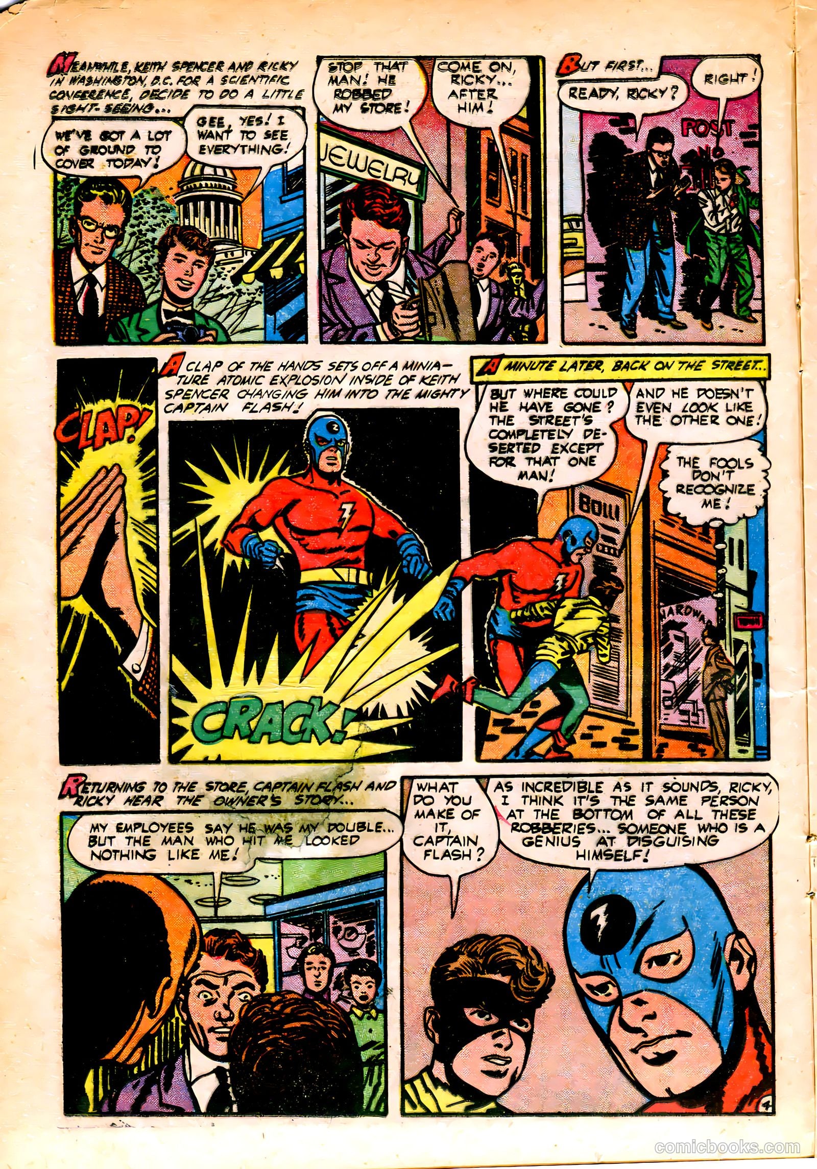 Captain Flash #2 (1955) — page 14 of 34