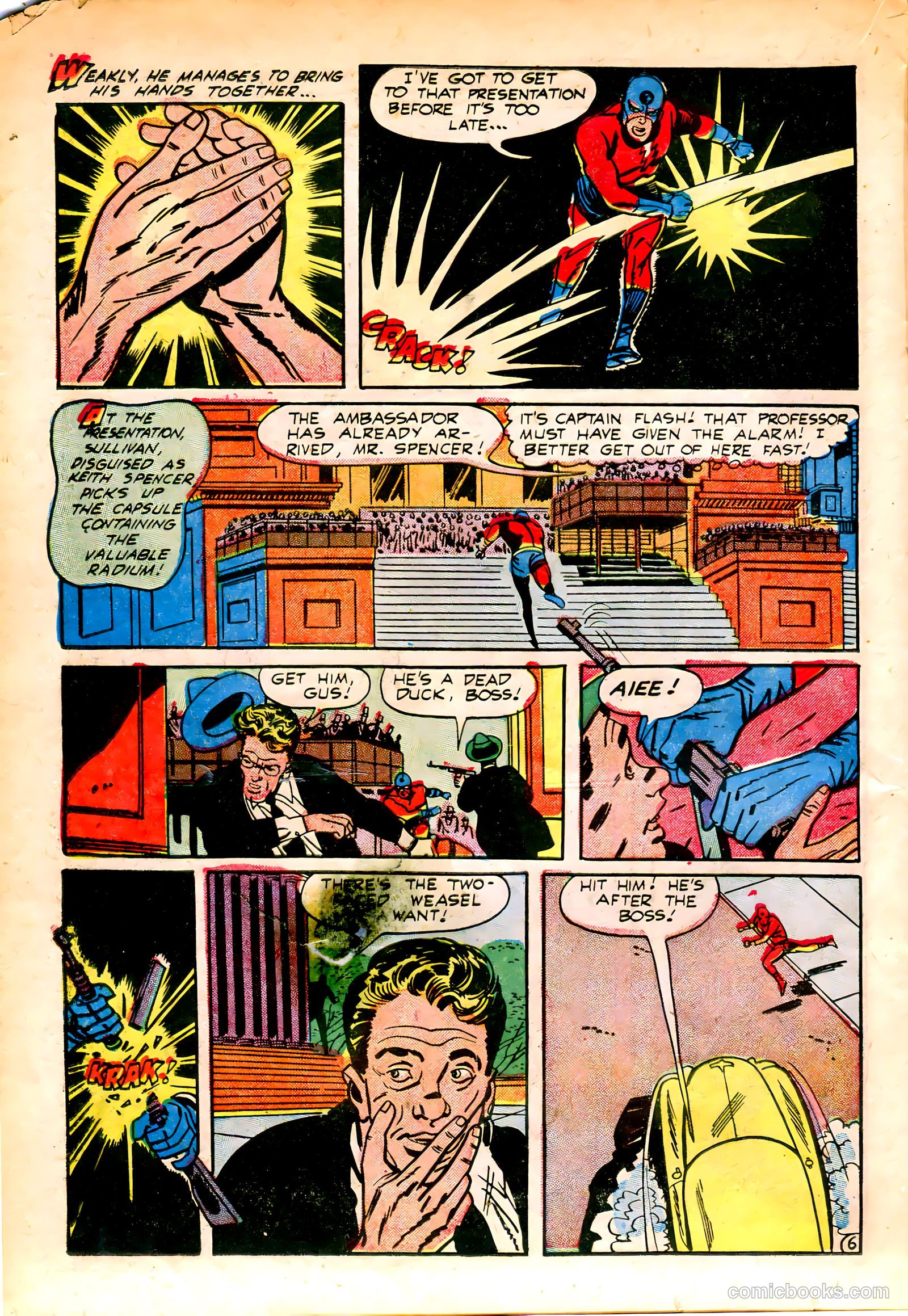 Captain Flash #2 (1955) — page 16 of 34
