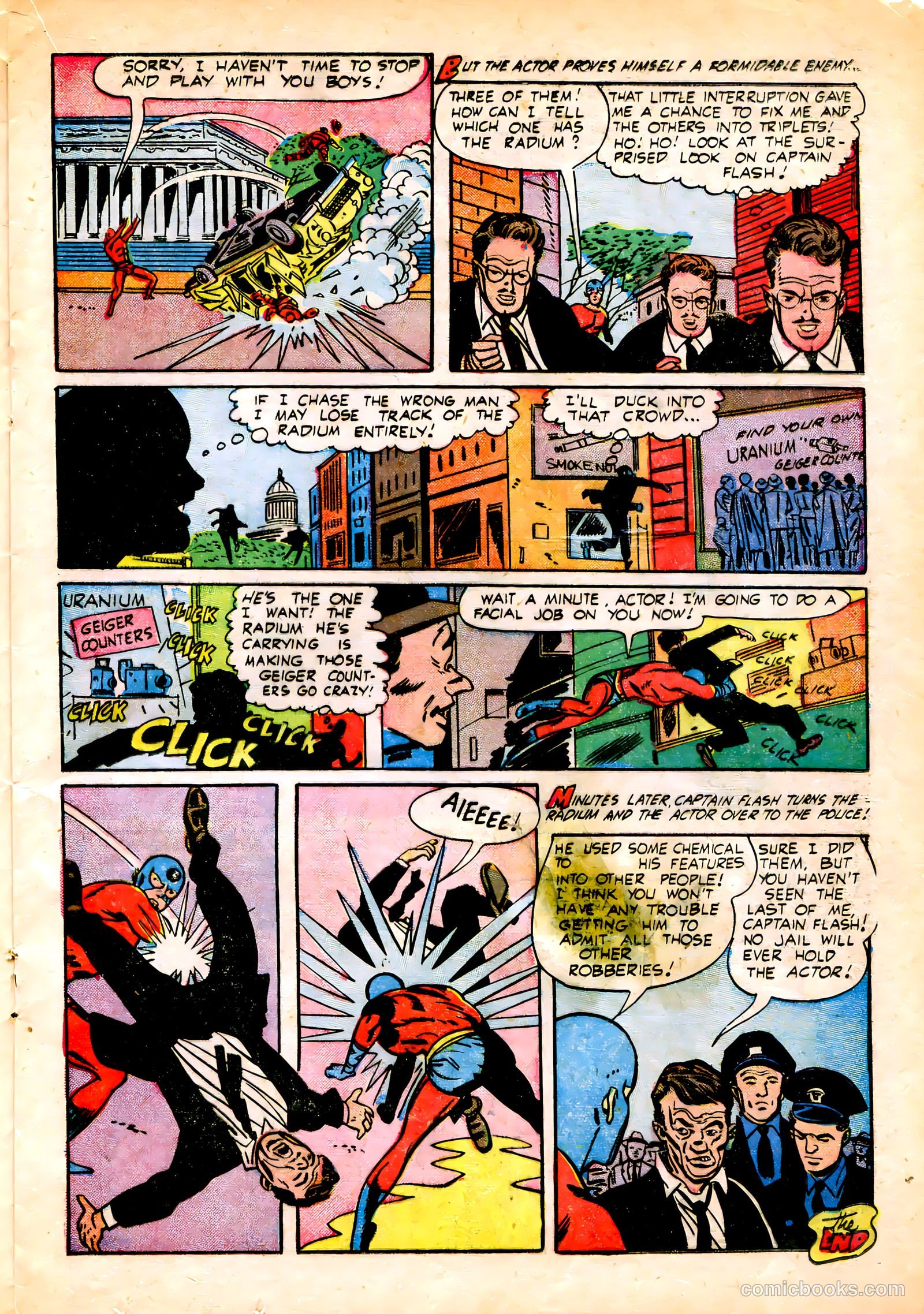 Captain Flash #2 (1955) — page 17 of 34