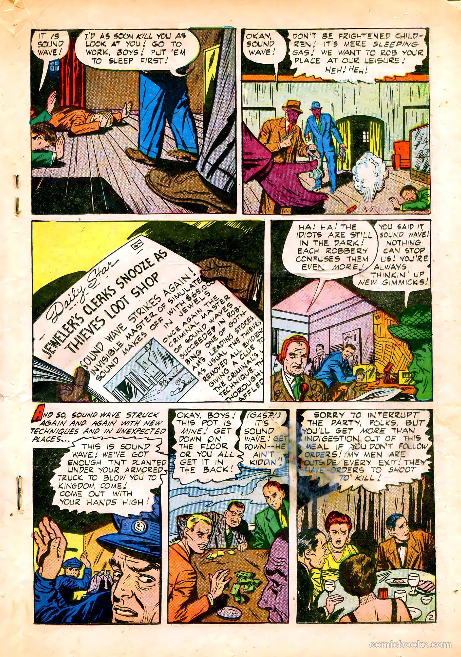 Captain Flash #2 (1955) — page 19 of 34