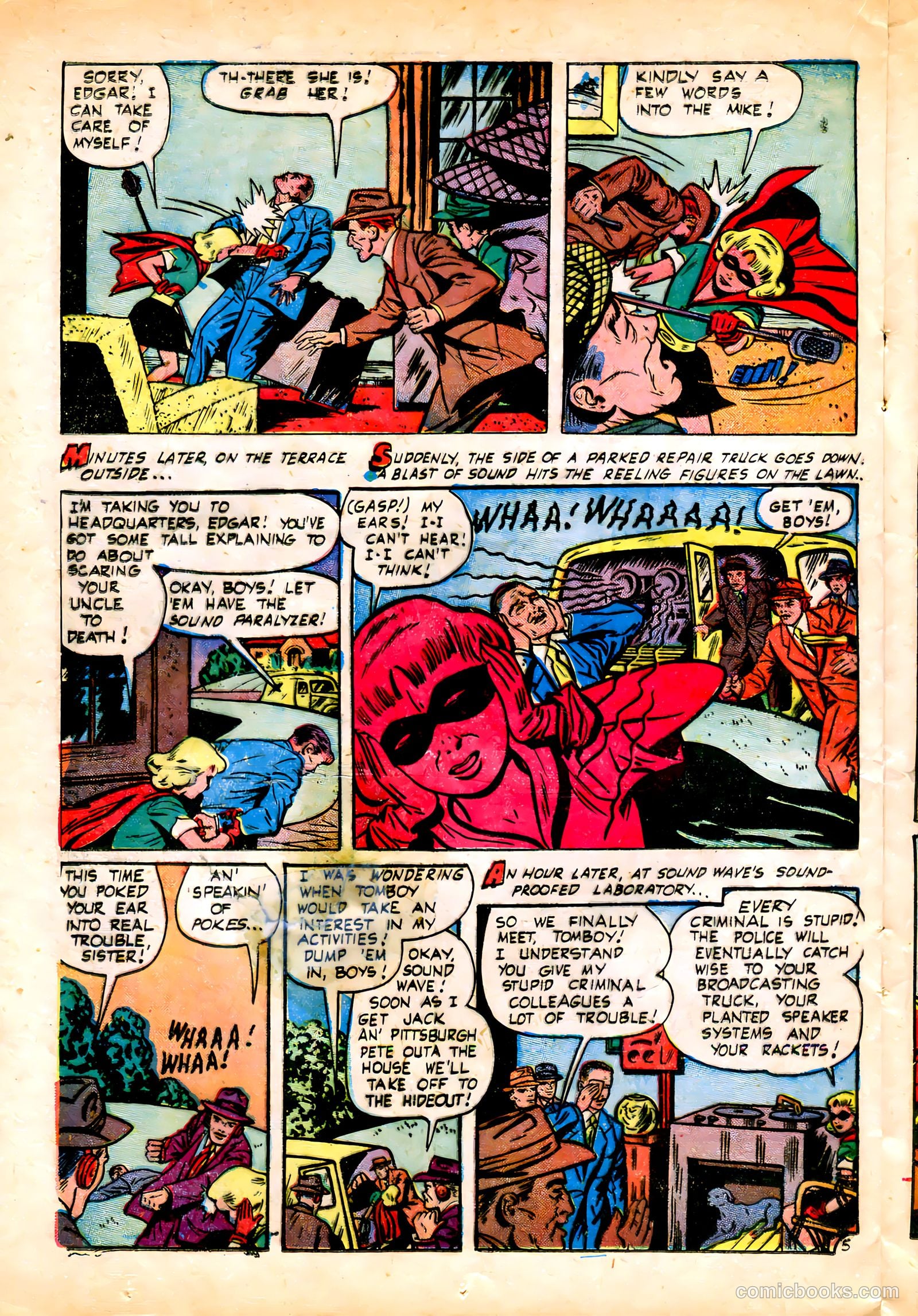 Captain Flash #2 (1955) — page 22 of 34