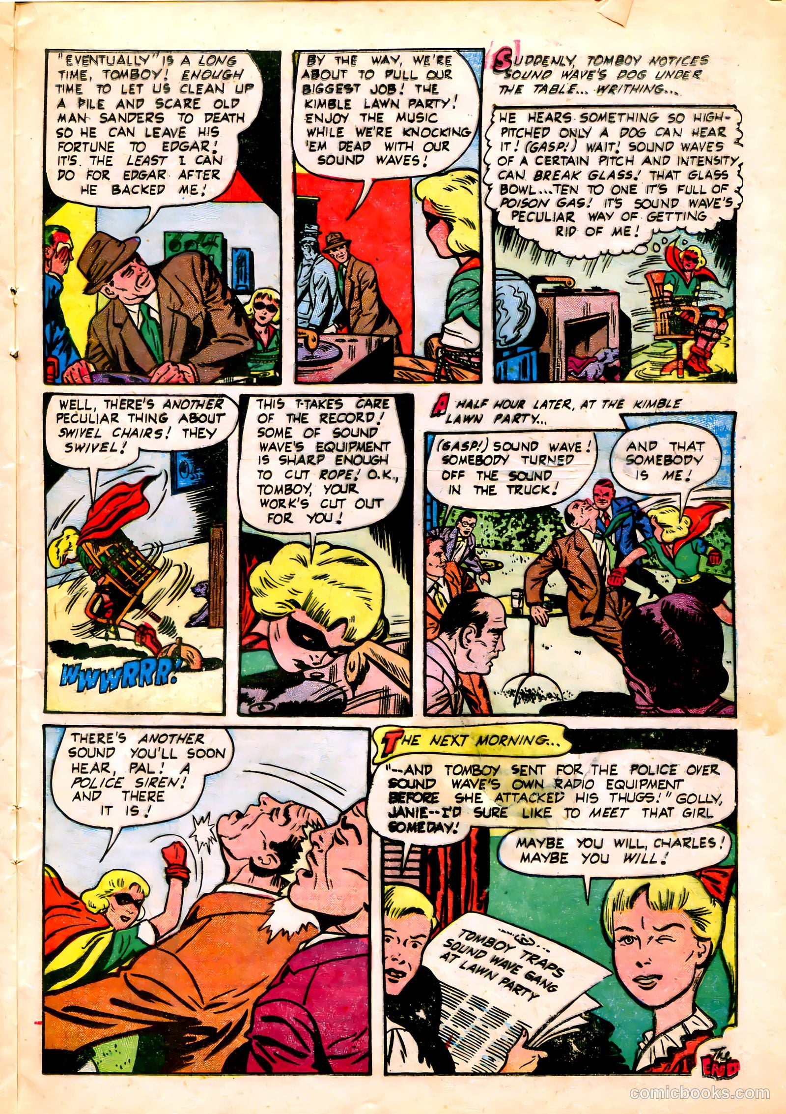 Captain Flash #2 (1955) — page 23 of 34