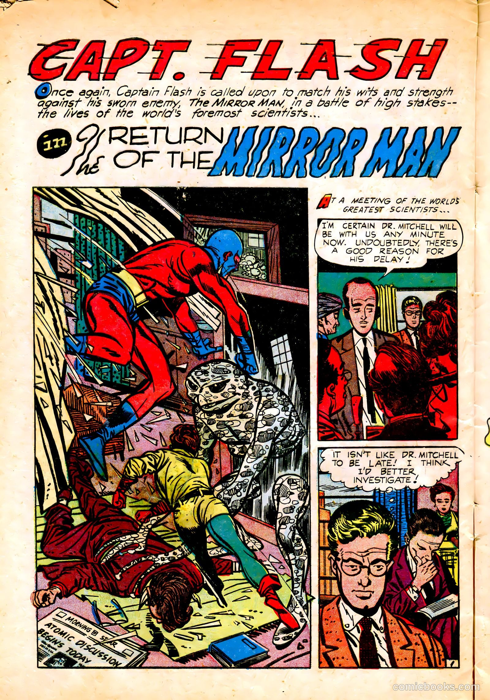 Captain Flash #2 (1955) — page 28 of 34