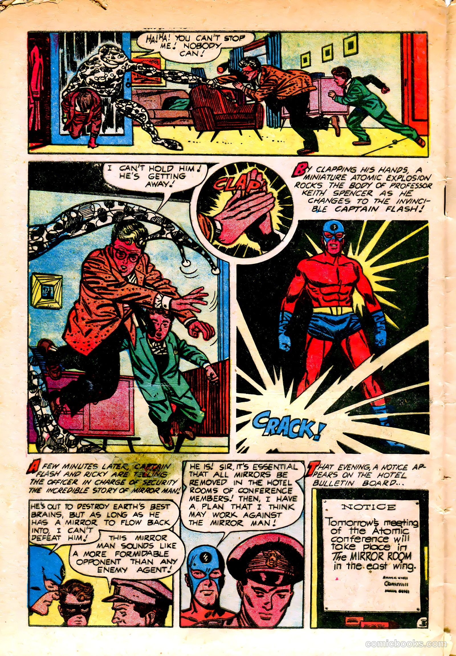 Captain Flash #2 (1955) — page 30 of 34